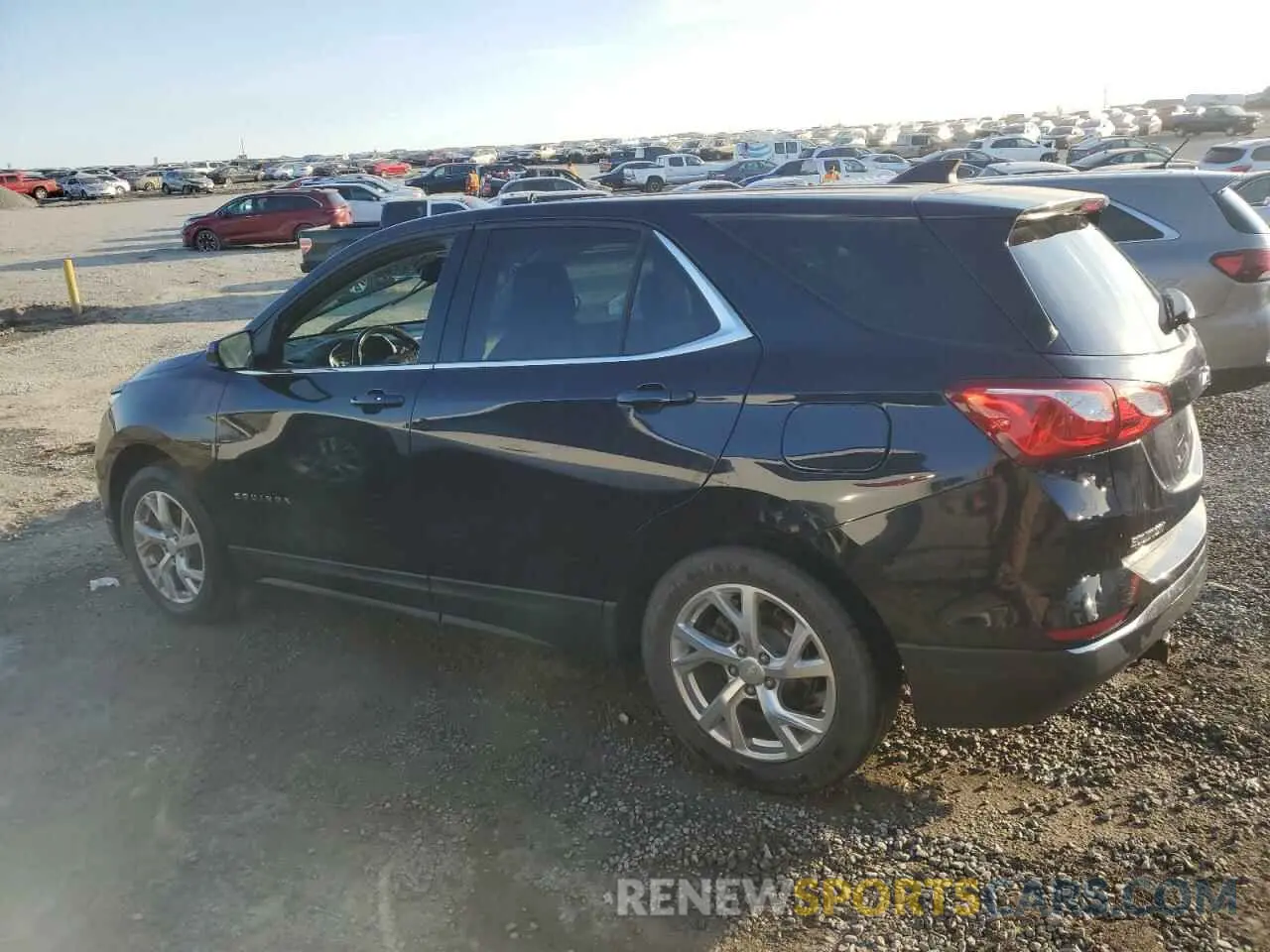 2 fotografías del automóvil dañado 3GNAXUEV6LS513561 CHEVROLET EQUINOX 2020
