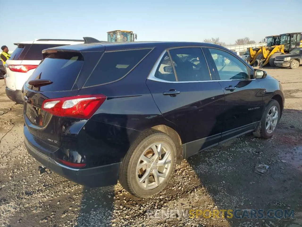 3 fotografías del automóvil dañado 3GNAXUEV6LS513561 CHEVROLET EQUINOX 2020