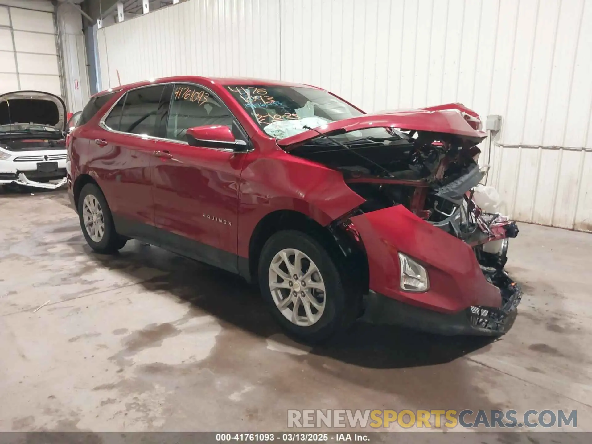 1 fotografías del automóvil dañado 3GNAXUEV6LS608962 CHEVROLET EQUINOX 2020