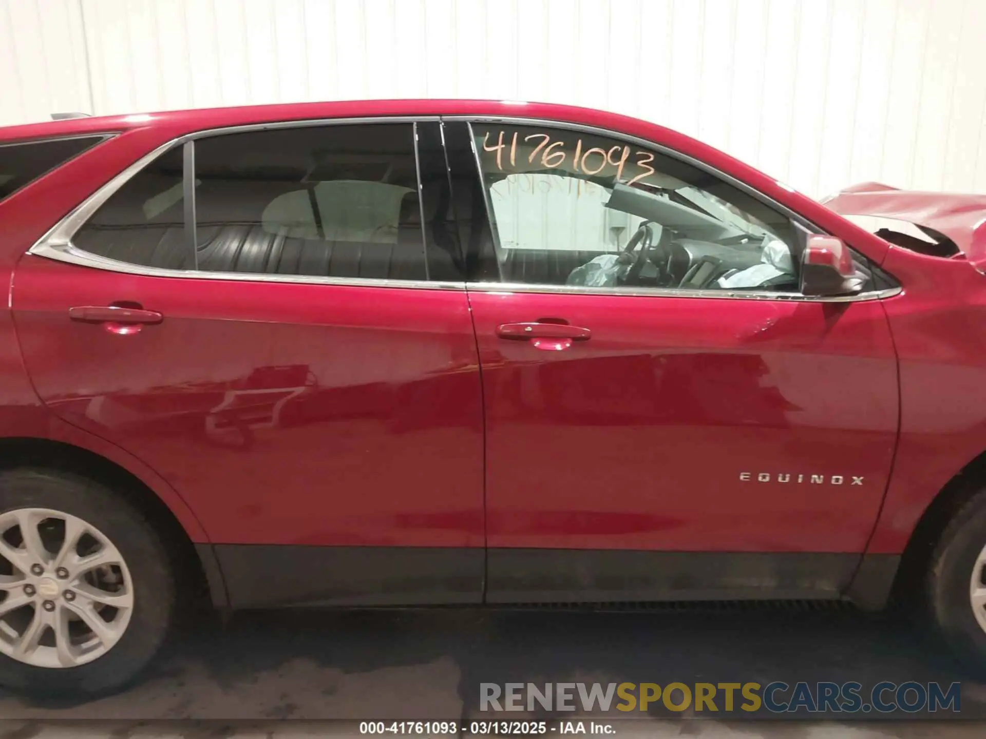 14 fotografías del automóvil dañado 3GNAXUEV6LS608962 CHEVROLET EQUINOX 2020