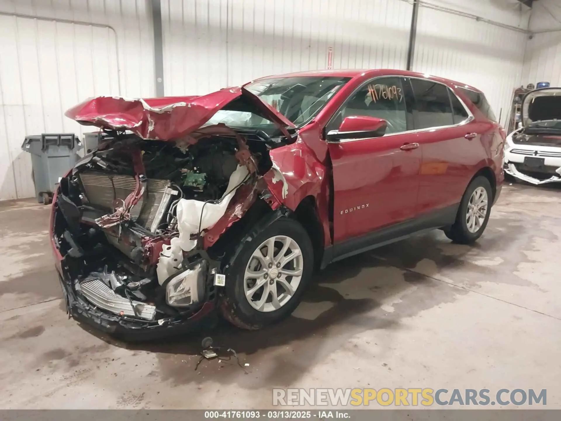 2 fotografías del automóvil dañado 3GNAXUEV6LS608962 CHEVROLET EQUINOX 2020