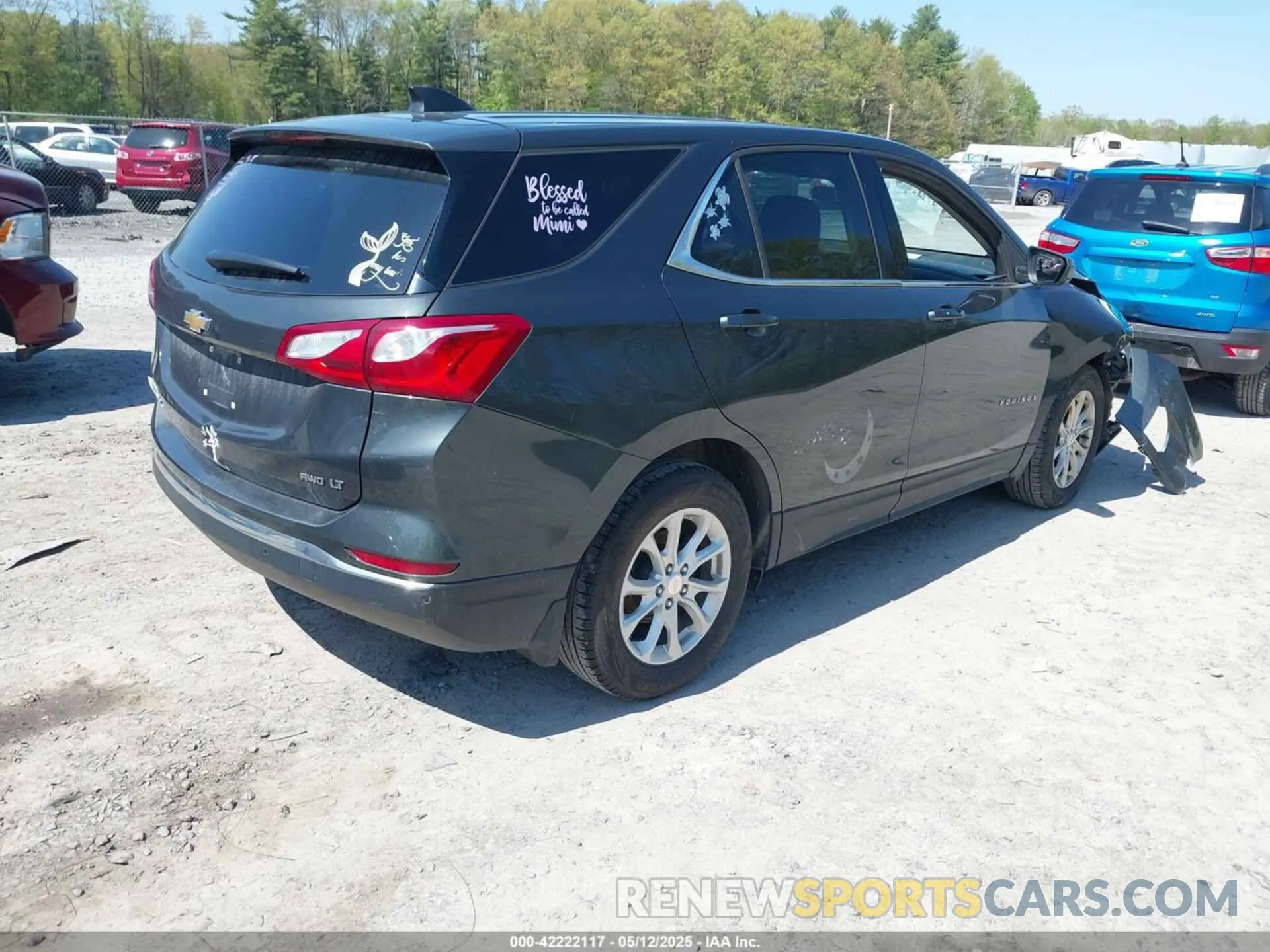 4 fotografías del automóvil dañado 3GNAXUEV6LS633814 CHEVROLET EQUINOX 2020