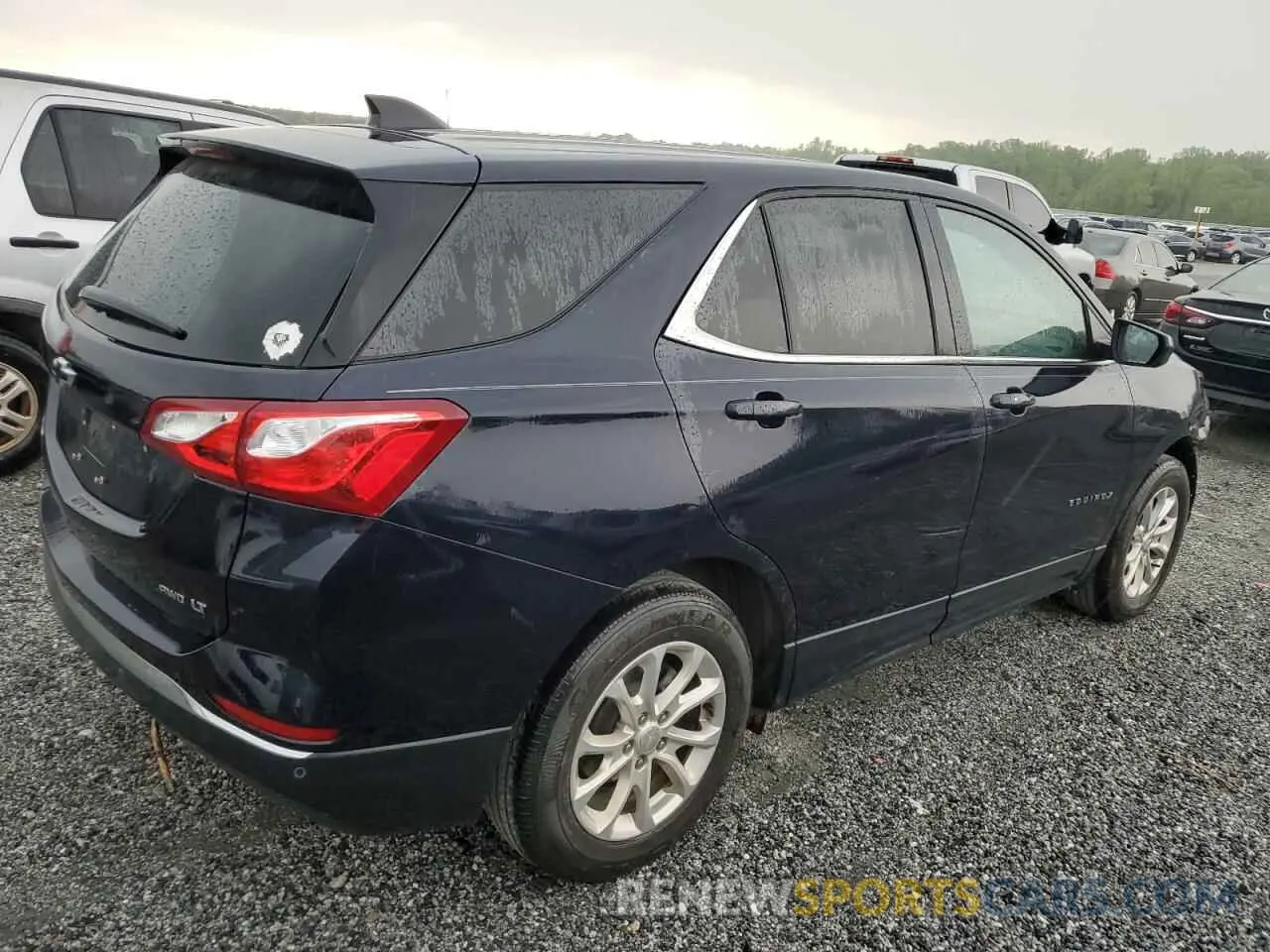 3 fotografías del automóvil dañado 3GNAXUEV7LS504917 CHEVROLET EQUINOX 2020