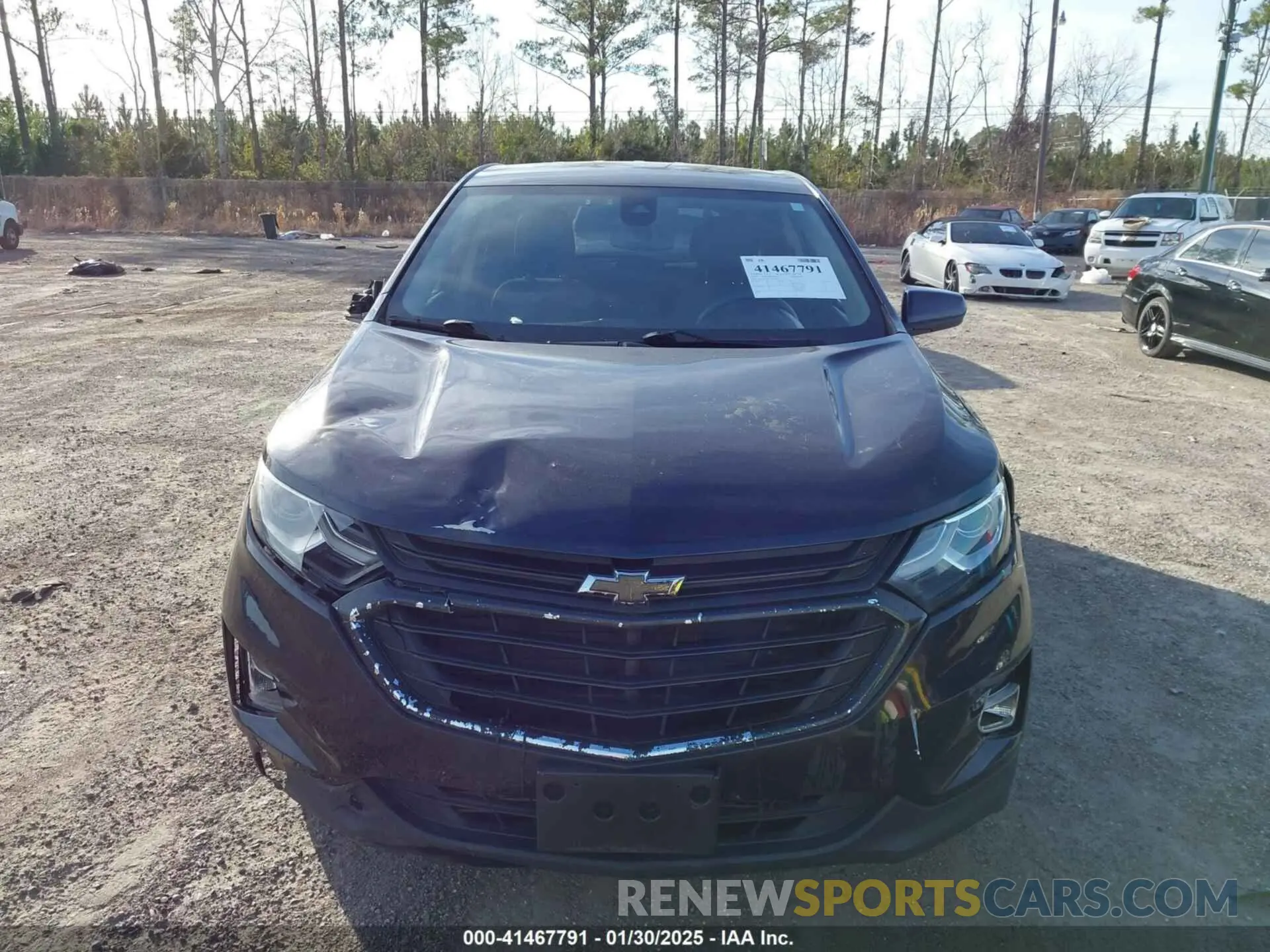 12 fotografías del automóvil dañado 3GNAXUEV7LS511074 CHEVROLET EQUINOX 2020