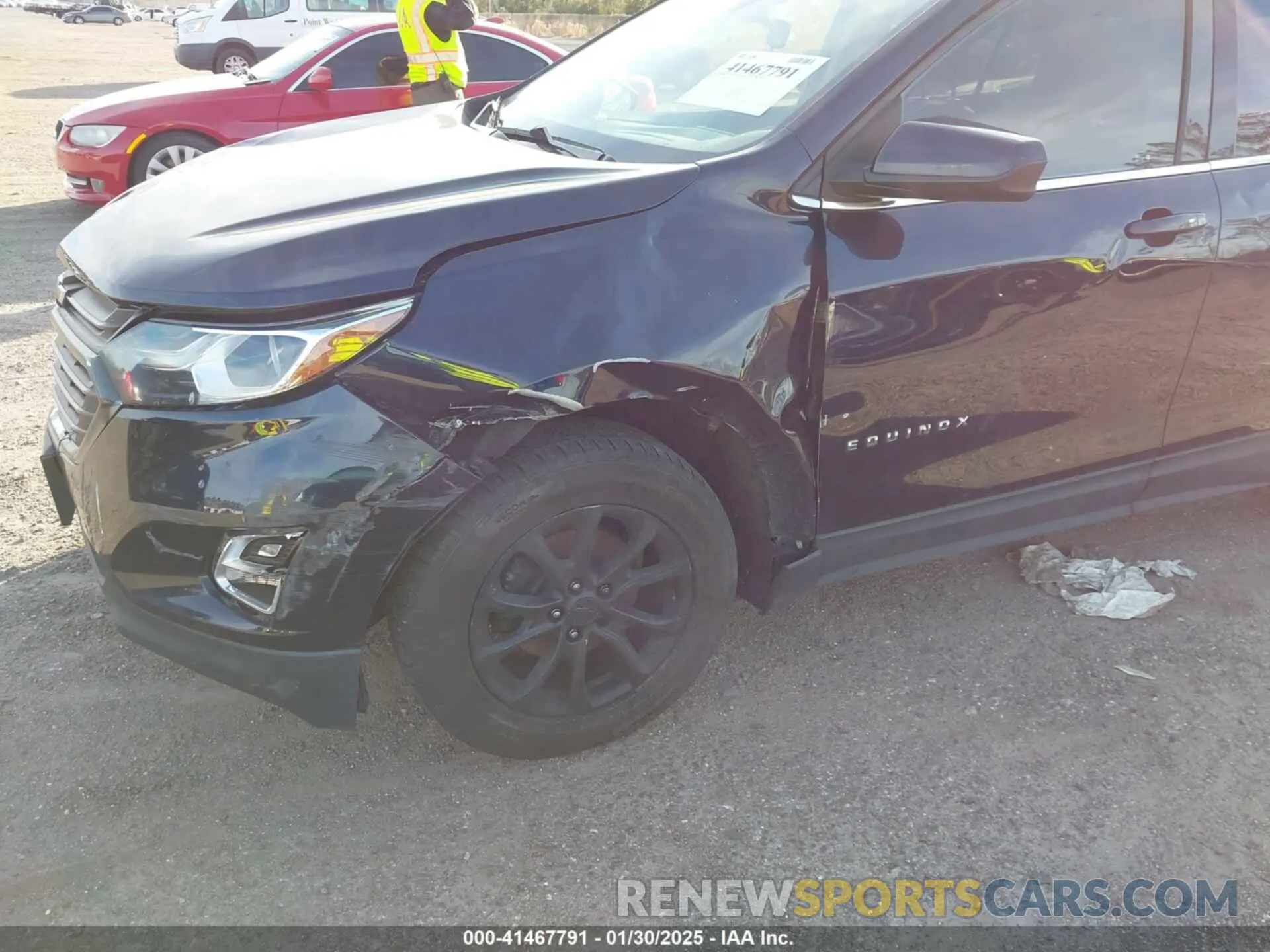 6 fotografías del automóvil dañado 3GNAXUEV7LS511074 CHEVROLET EQUINOX 2020