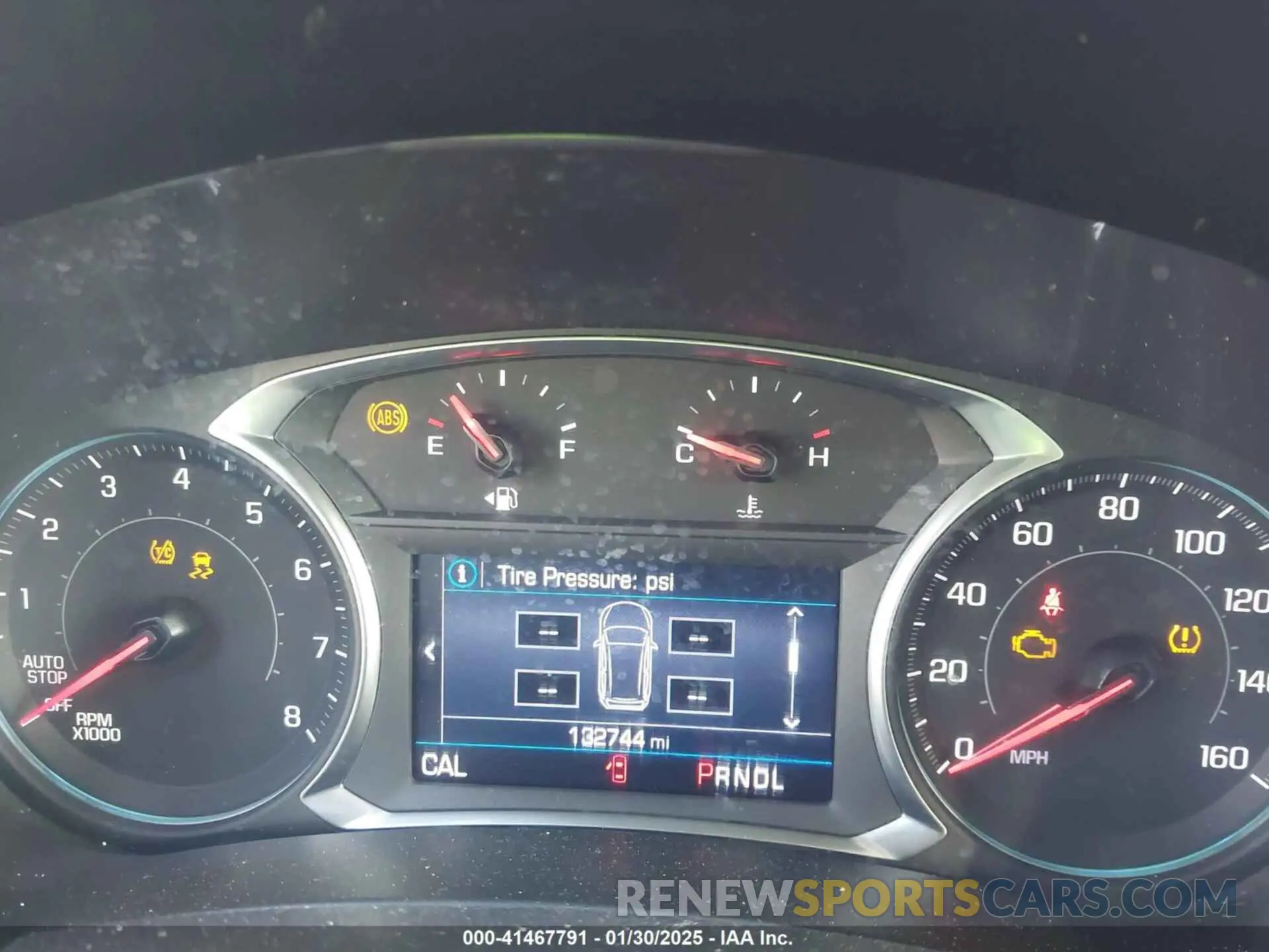 7 fotografías del automóvil dañado 3GNAXUEV7LS511074 CHEVROLET EQUINOX 2020