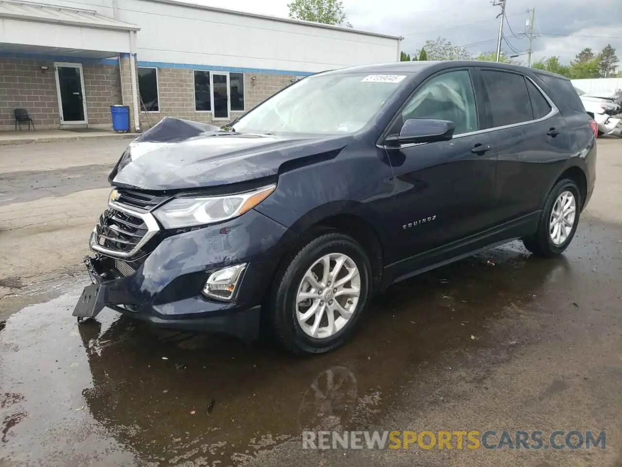 1 fotografías del automóvil dañado 3GNAXUEV7LS696355 CHEVROLET EQUINOX 2020