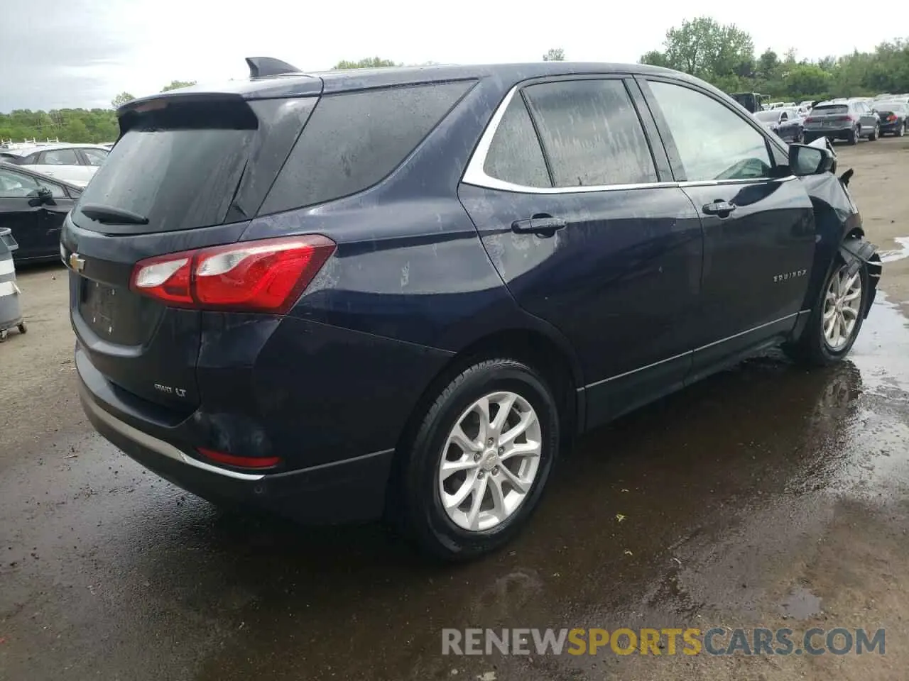 3 fotografías del automóvil dañado 3GNAXUEV7LS696355 CHEVROLET EQUINOX 2020