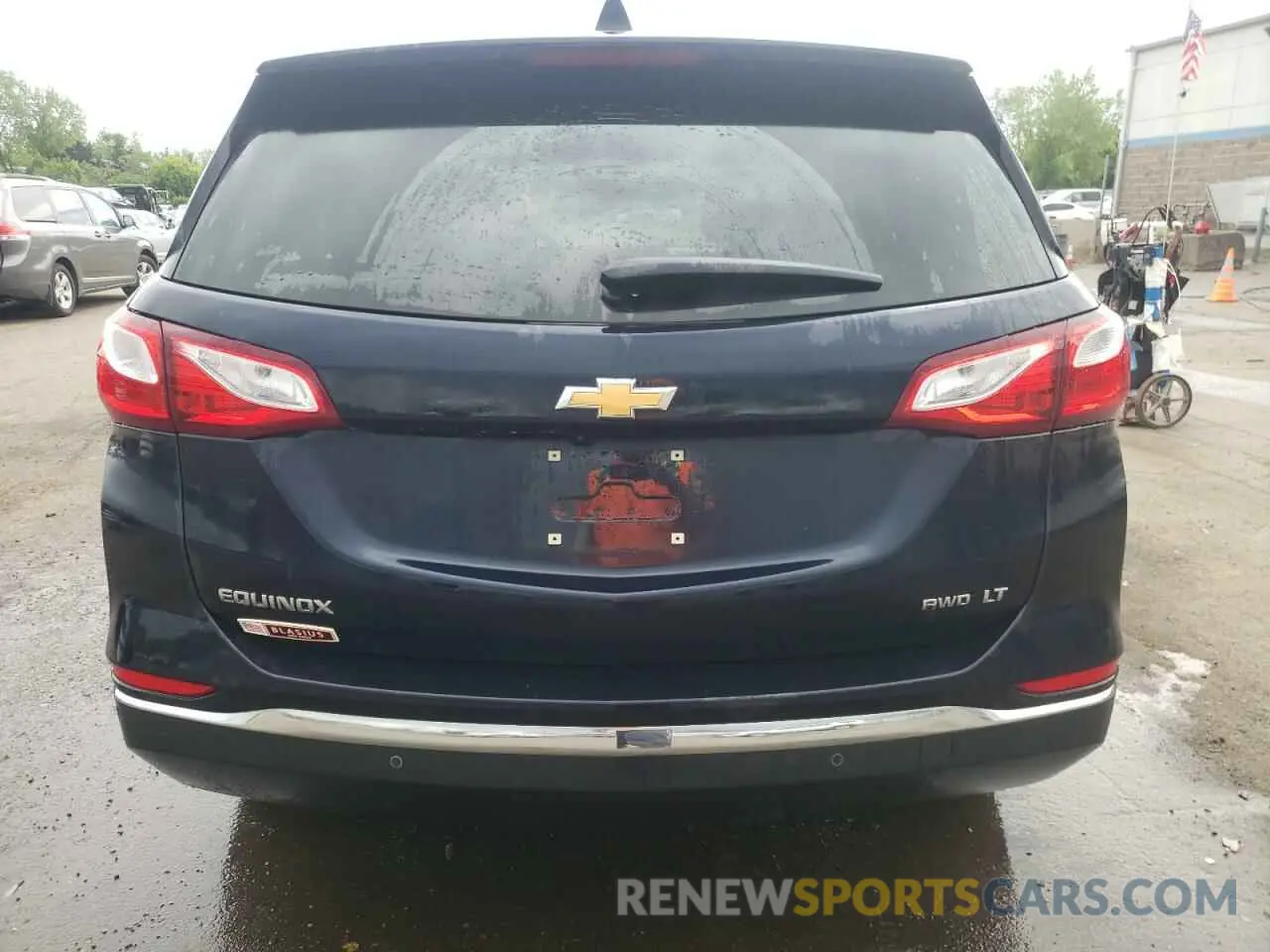 6 fotografías del automóvil dañado 3GNAXUEV7LS696355 CHEVROLET EQUINOX 2020
