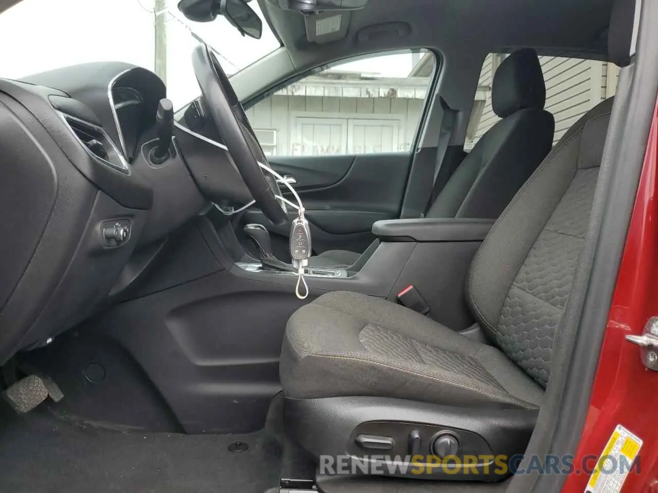 7 fotografías del automóvil dañado 3GNAXUEV8LS603598 CHEVROLET EQUINOX 2020