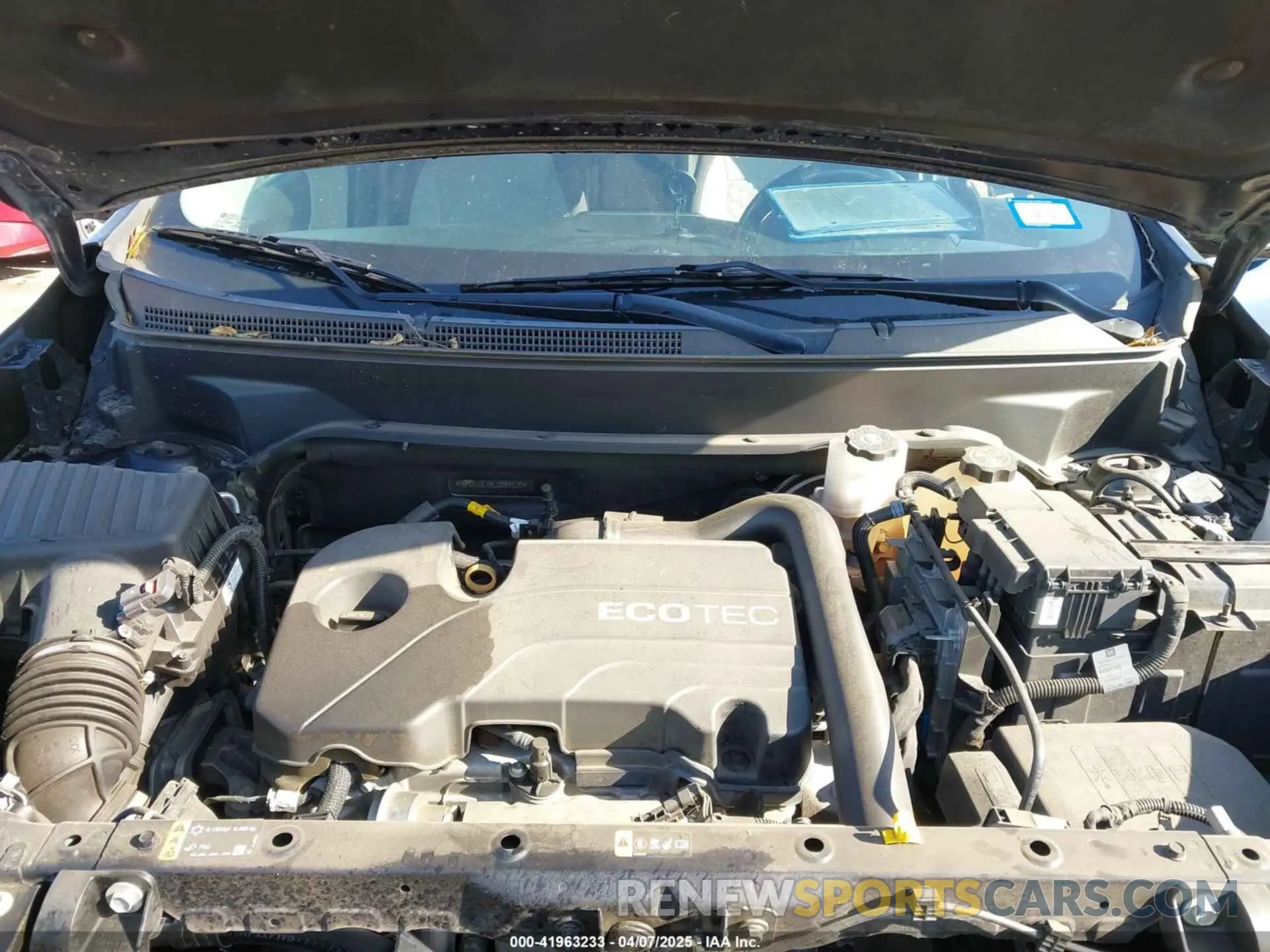 10 fotografías del automóvil dañado 3GNAXUEV8LS681525 CHEVROLET EQUINOX 2020