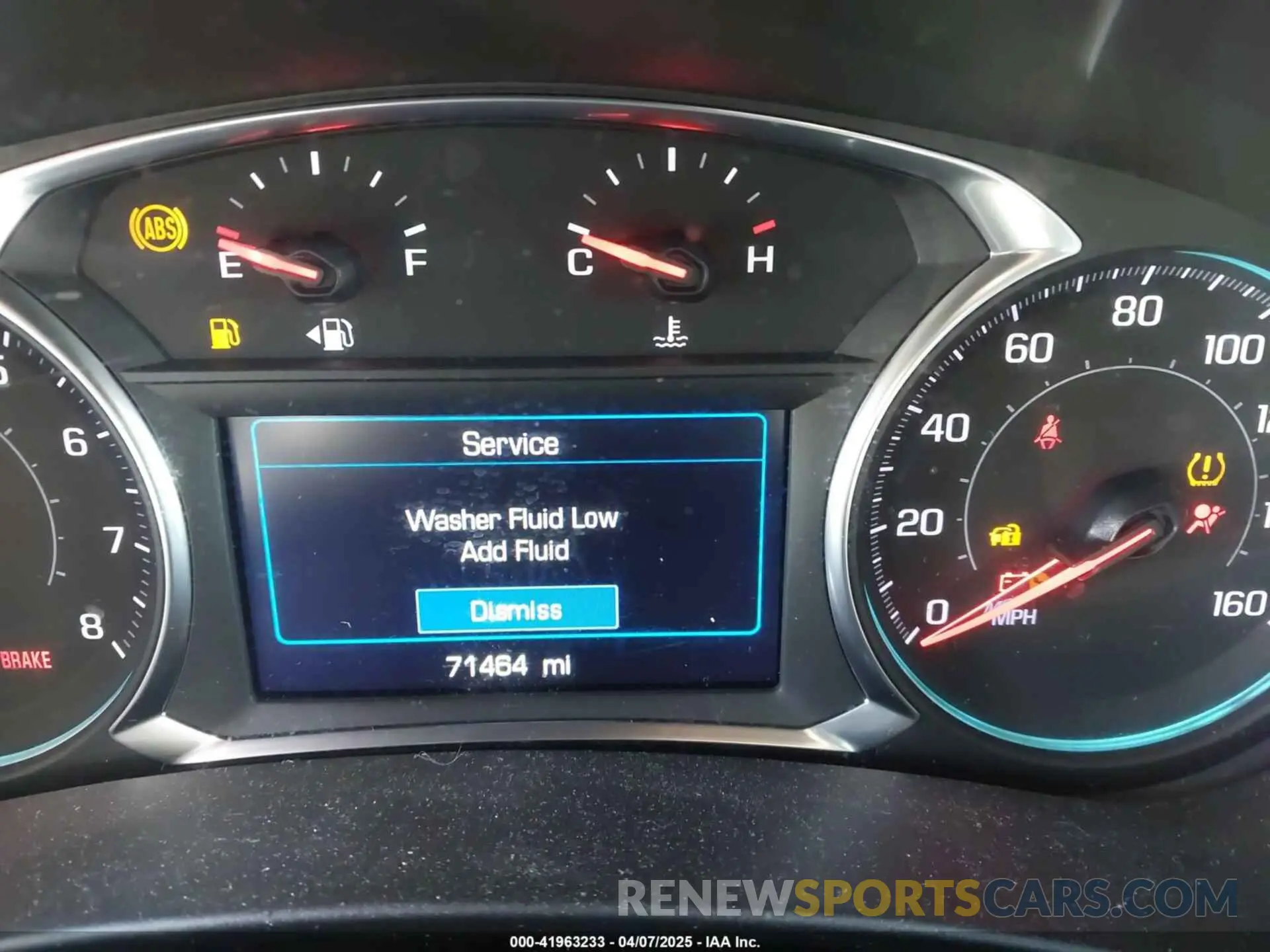 7 fotografías del automóvil dañado 3GNAXUEV8LS681525 CHEVROLET EQUINOX 2020