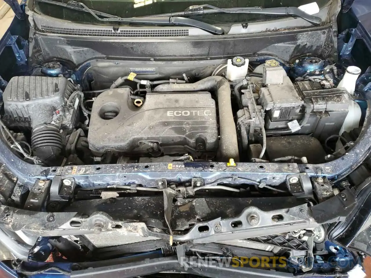 12 fotografías del automóvil dañado 3GNAXUEV9LL254171 CHEVROLET EQUINOX 2020