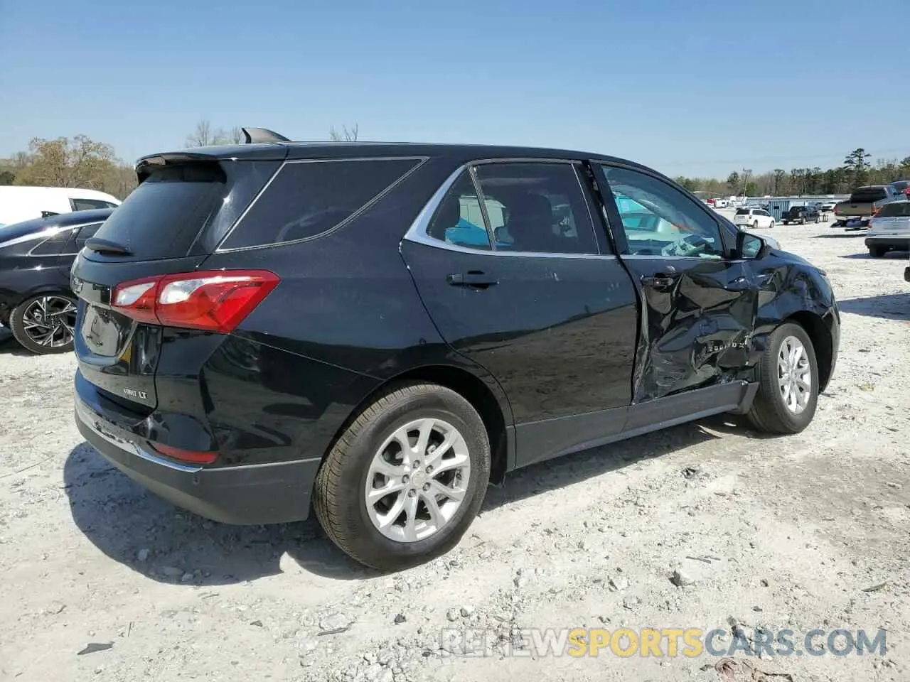3 fotografías del automóvil dañado 3GNAXUEV9LL285355 CHEVROLET EQUINOX 2020