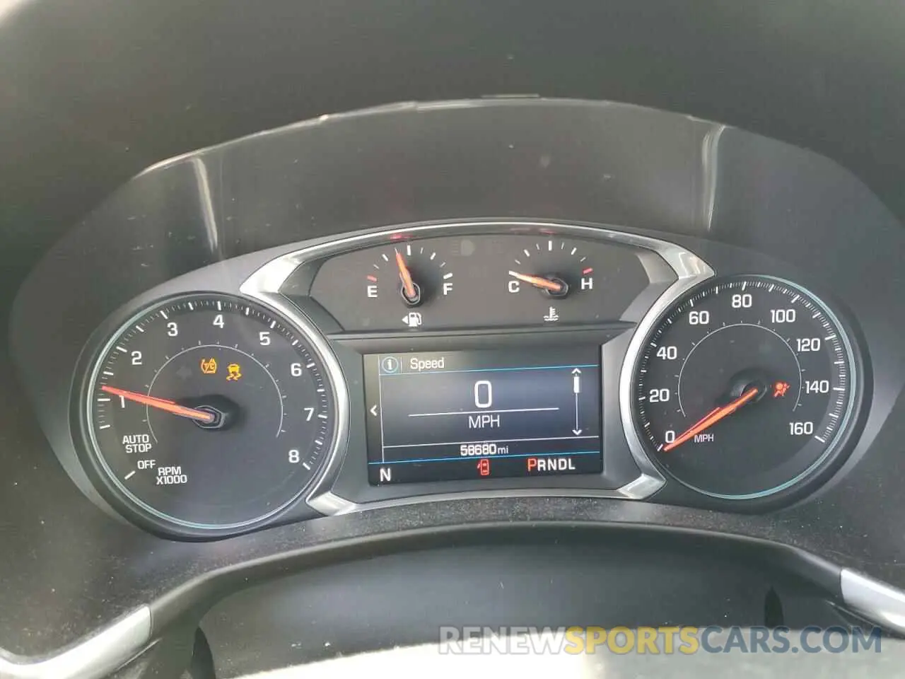 9 fotografías del automóvil dañado 3GNAXUEV9LL285355 CHEVROLET EQUINOX 2020