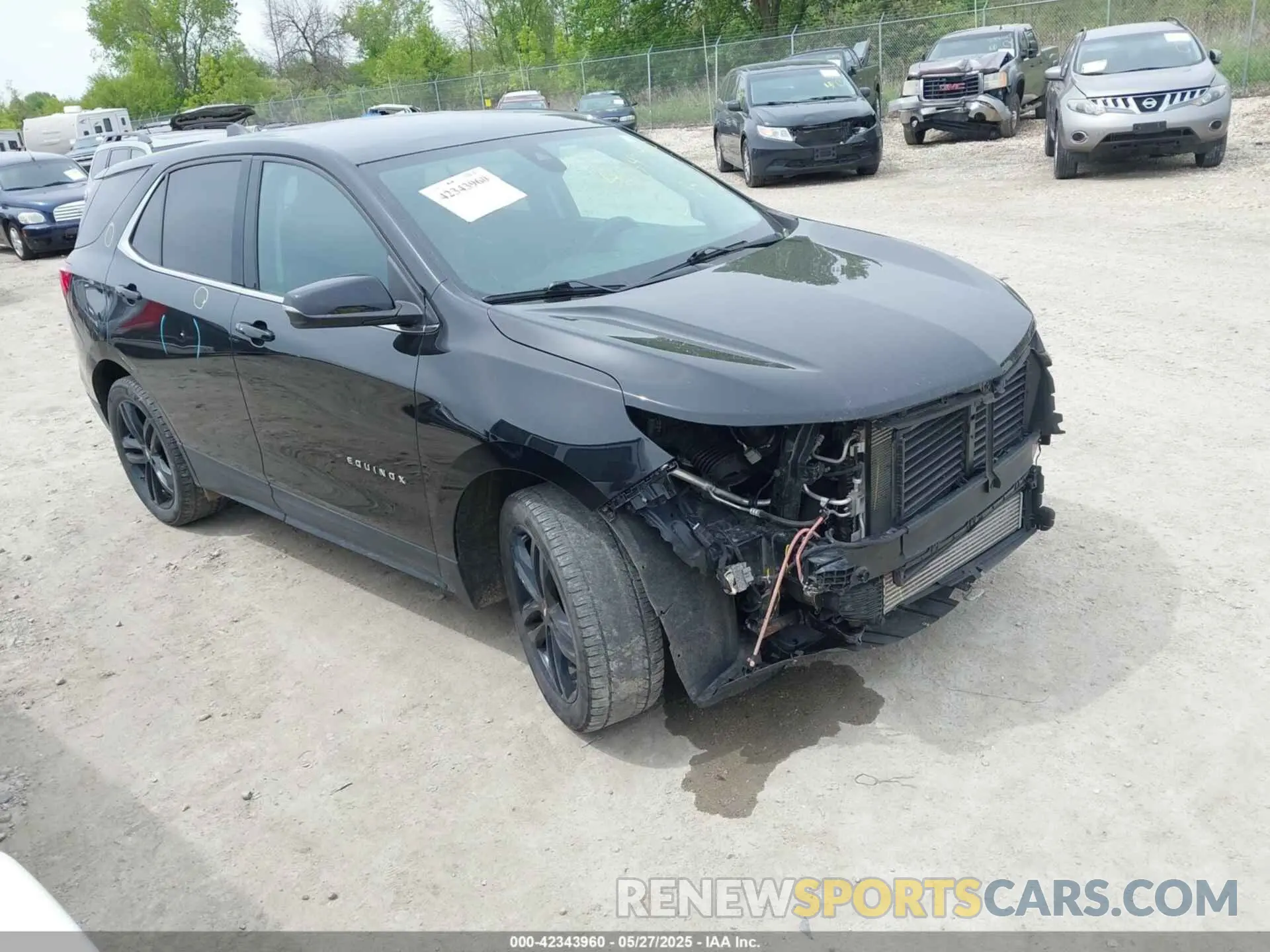 1 fotografías del automóvil dañado 3GNAXUEV9LL317351 CHEVROLET EQUINOX 2020