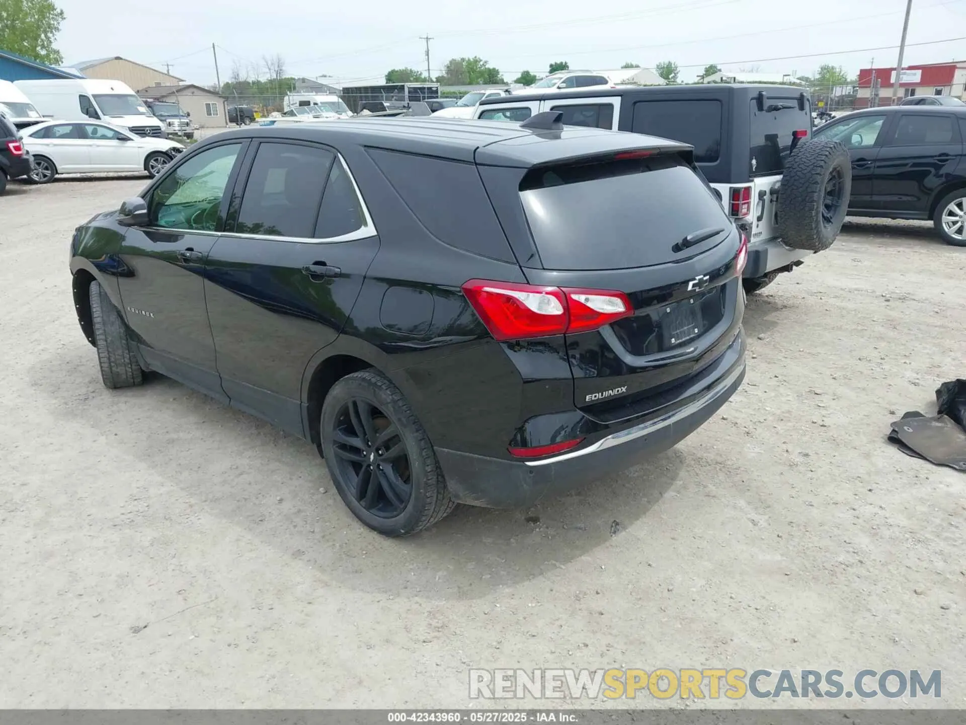 3 fotografías del automóvil dañado 3GNAXUEV9LL317351 CHEVROLET EQUINOX 2020