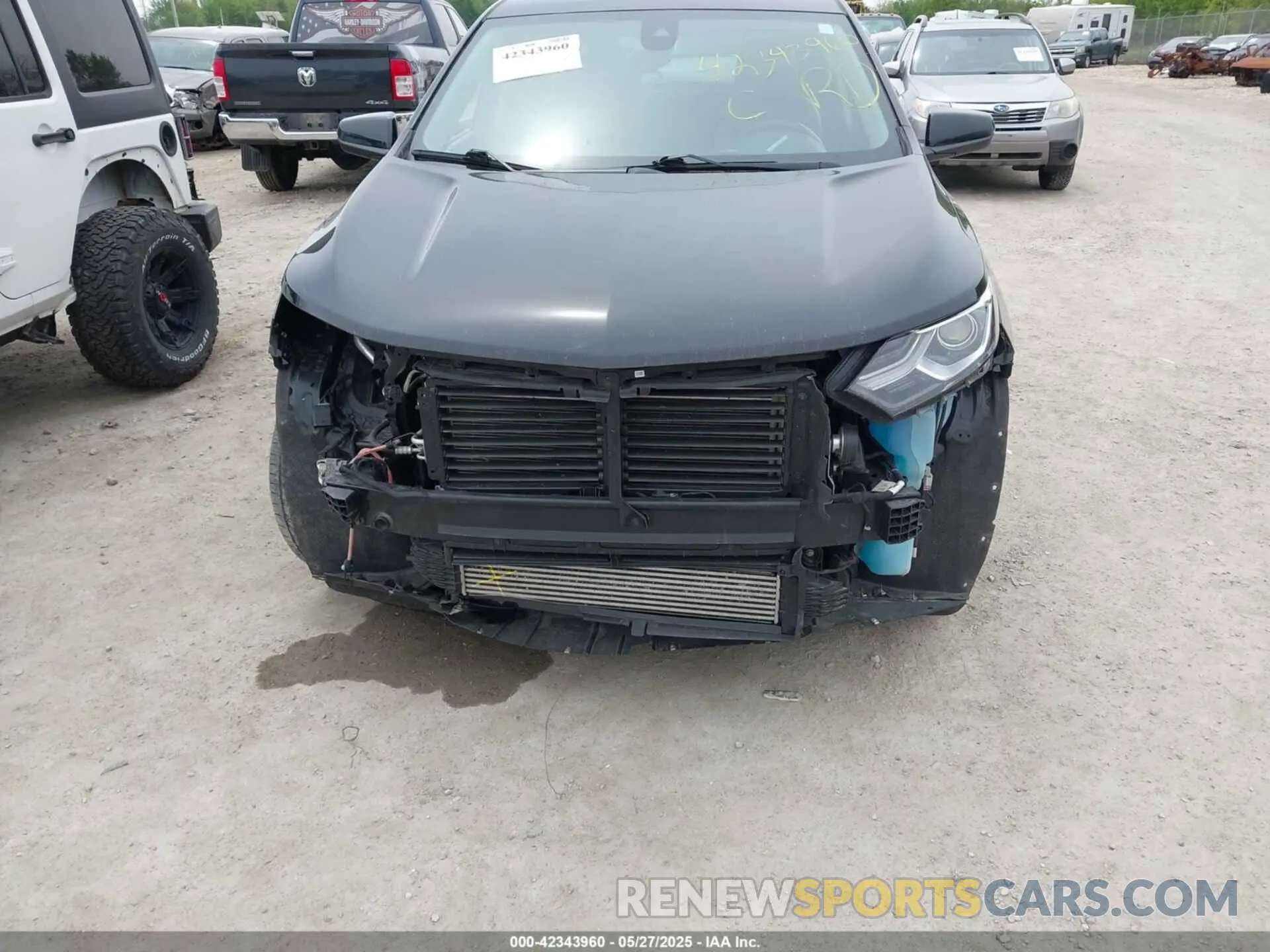 6 fotografías del automóvil dañado 3GNAXUEV9LL317351 CHEVROLET EQUINOX 2020