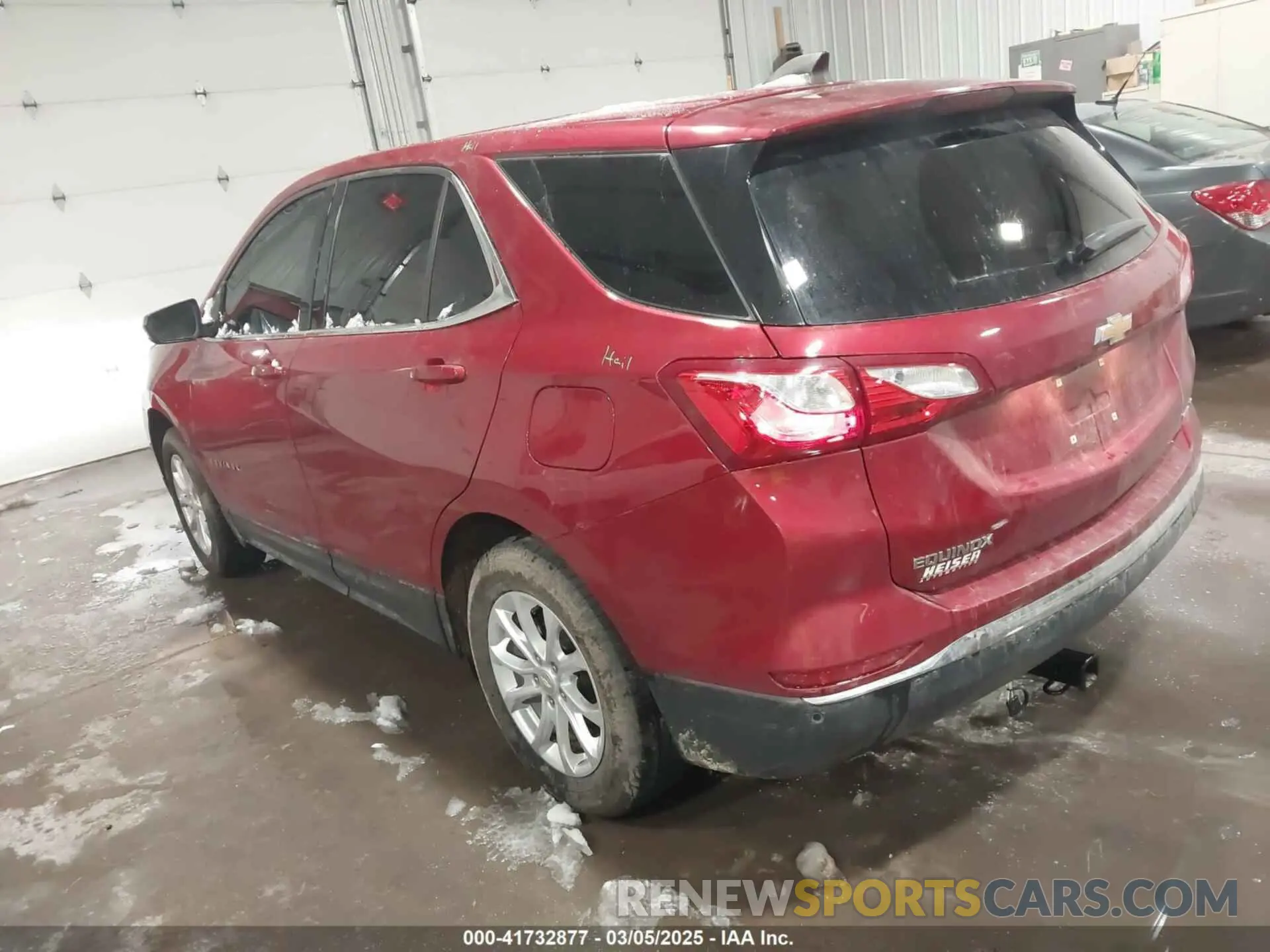 3 fotografías del automóvil dañado 3GNAXUEV9LS503297 CHEVROLET EQUINOX 2020