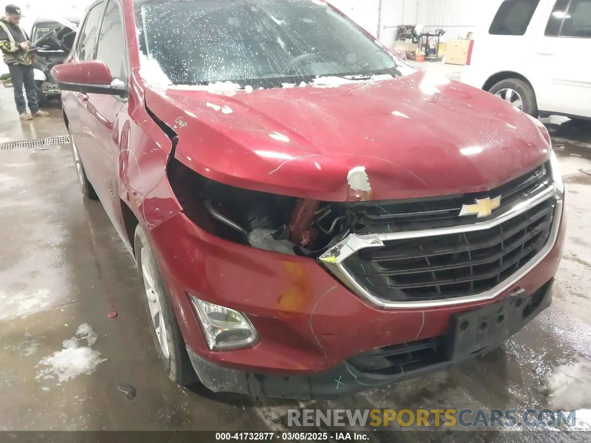6 fotografías del automóvil dañado 3GNAXUEV9LS503297 CHEVROLET EQUINOX 2020