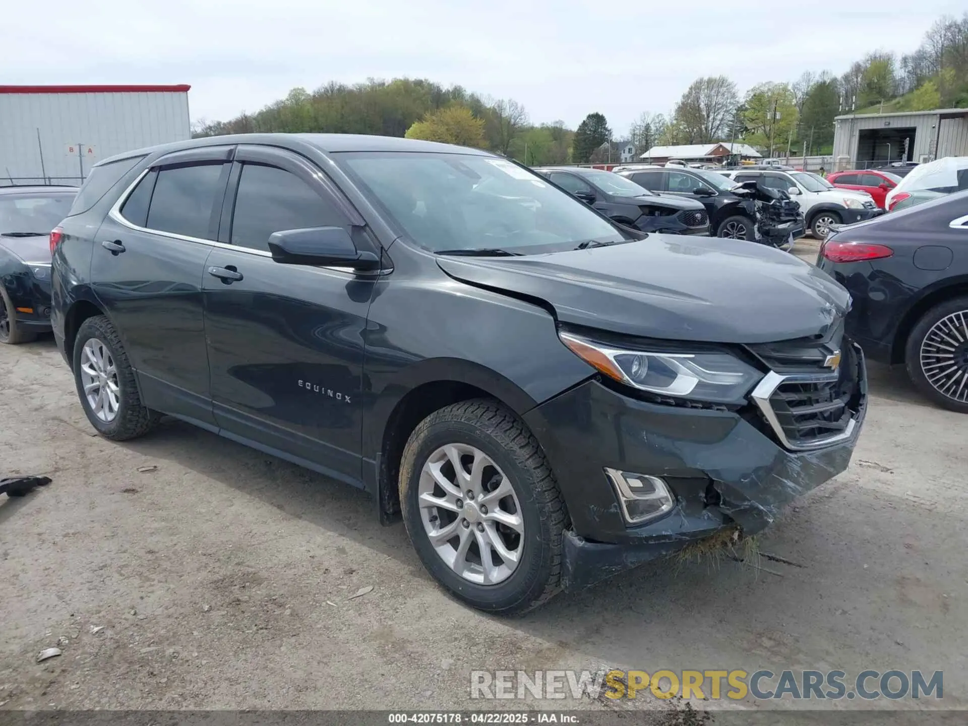 1 fotografías del automóvil dañado 3GNAXUEV9LS509603 CHEVROLET EQUINOX 2020