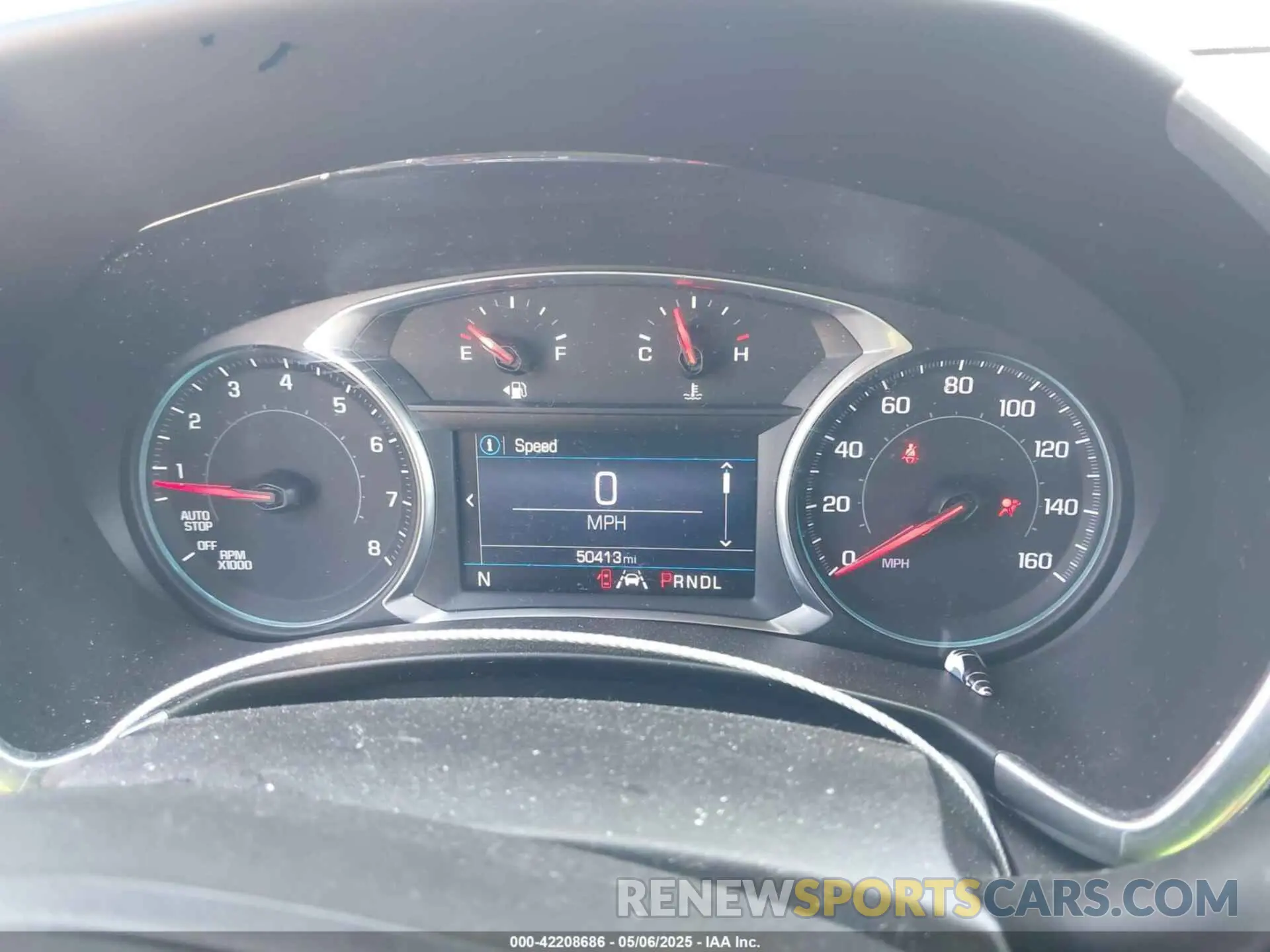 7 fotografías del automóvil dañado 3GNAXUEVXLL267186 CHEVROLET EQUINOX 2020