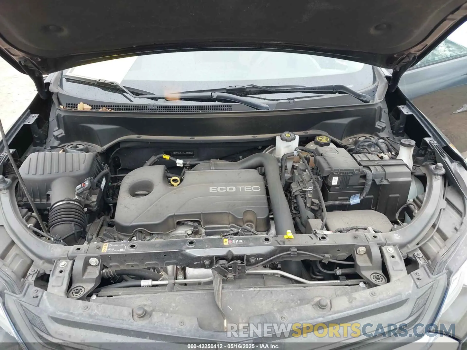 10 fotografías del automóvil dañado 3GNAXUEVXLL336801 CHEVROLET EQUINOX 2020