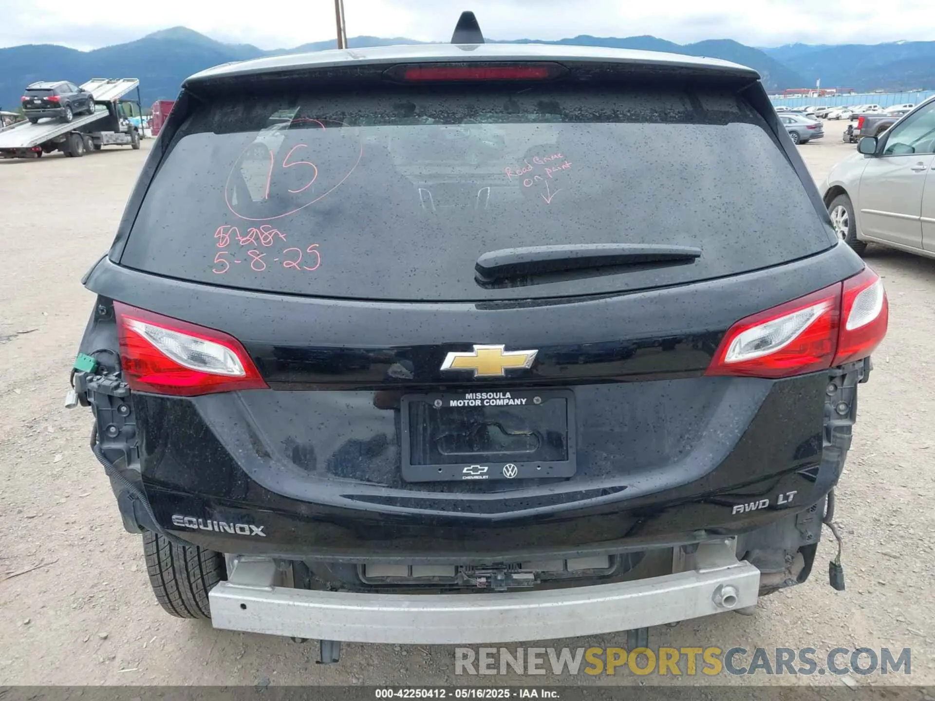 17 fotografías del automóvil dañado 3GNAXUEVXLL336801 CHEVROLET EQUINOX 2020