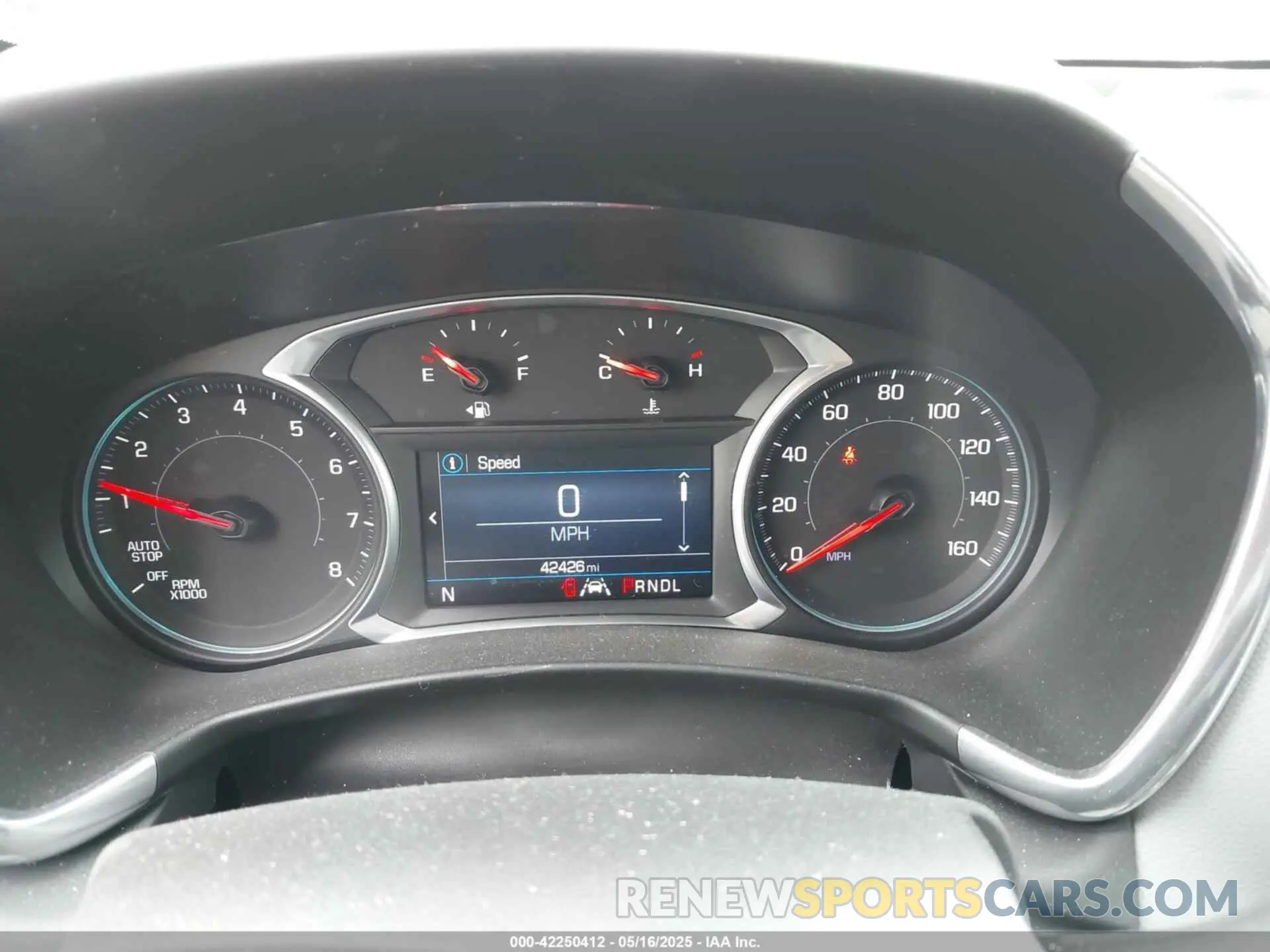 7 fotografías del automóvil dañado 3GNAXUEVXLL336801 CHEVROLET EQUINOX 2020