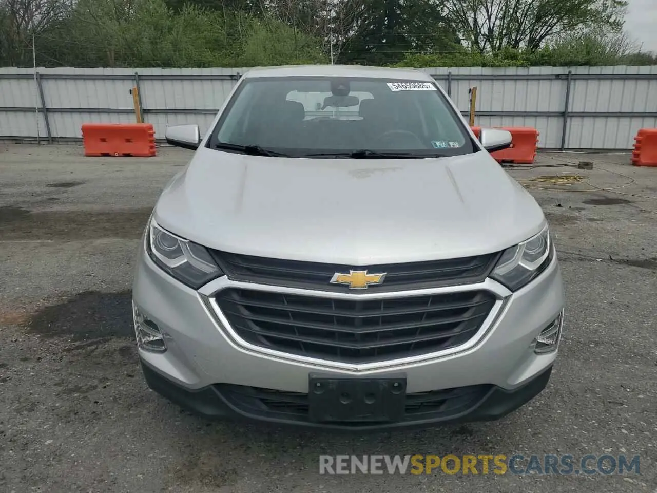 5 fotografías del automóvil dañado 3GNAXUEVXLS515992 CHEVROLET EQUINOX 2020