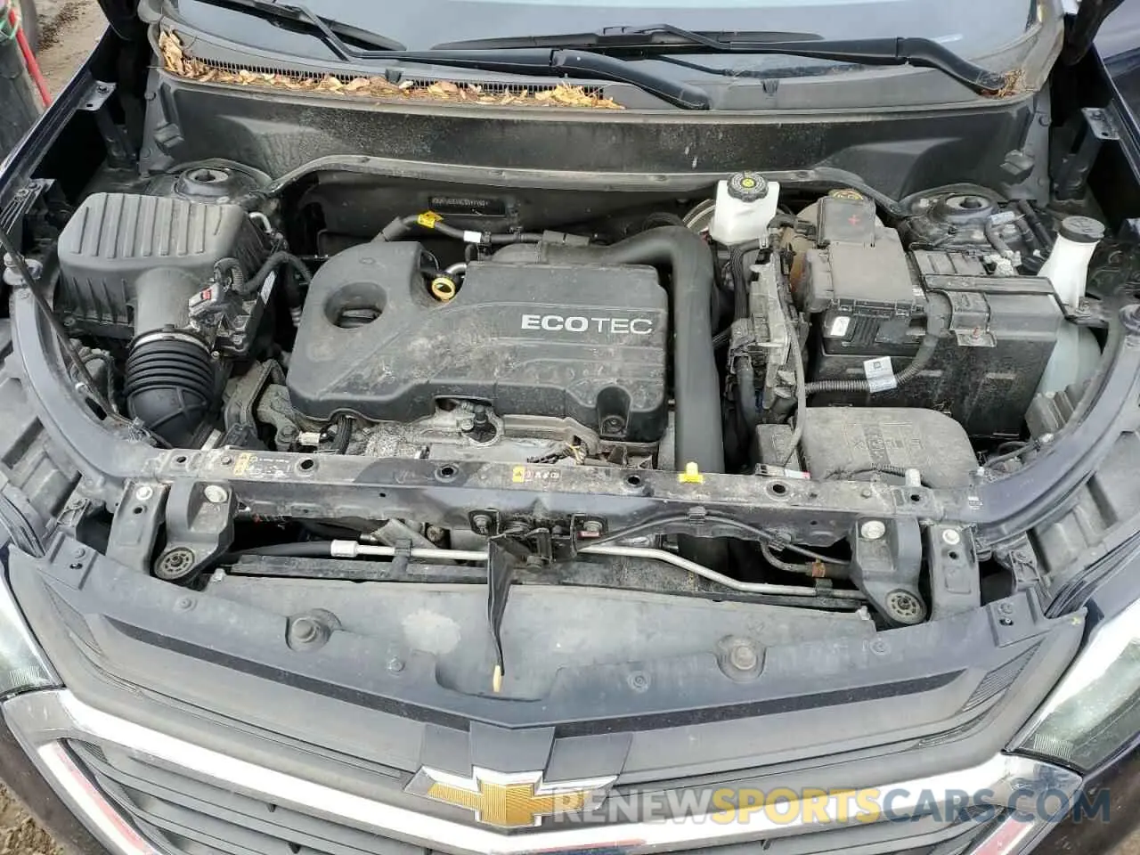 12 fotografías del automóvil dañado 3GNAXUEVXLS547180 CHEVROLET EQUINOX 2020