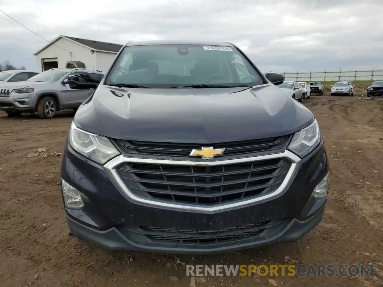 5 fotografías del automóvil dañado 3GNAXUEVXLS547180 CHEVROLET EQUINOX 2020