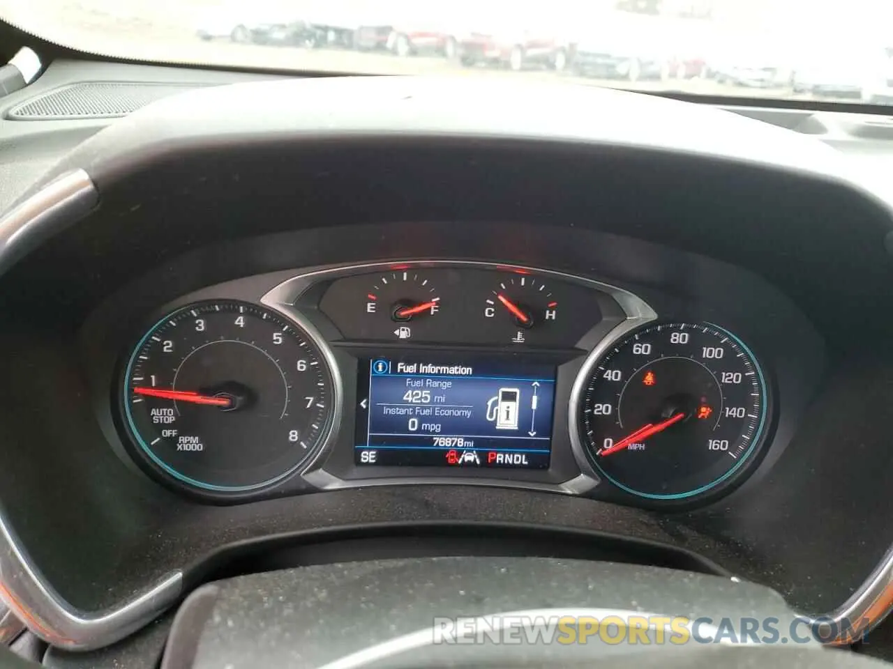 9 fotografías del automóvil dañado 3GNAXUEVXLS547180 CHEVROLET EQUINOX 2020