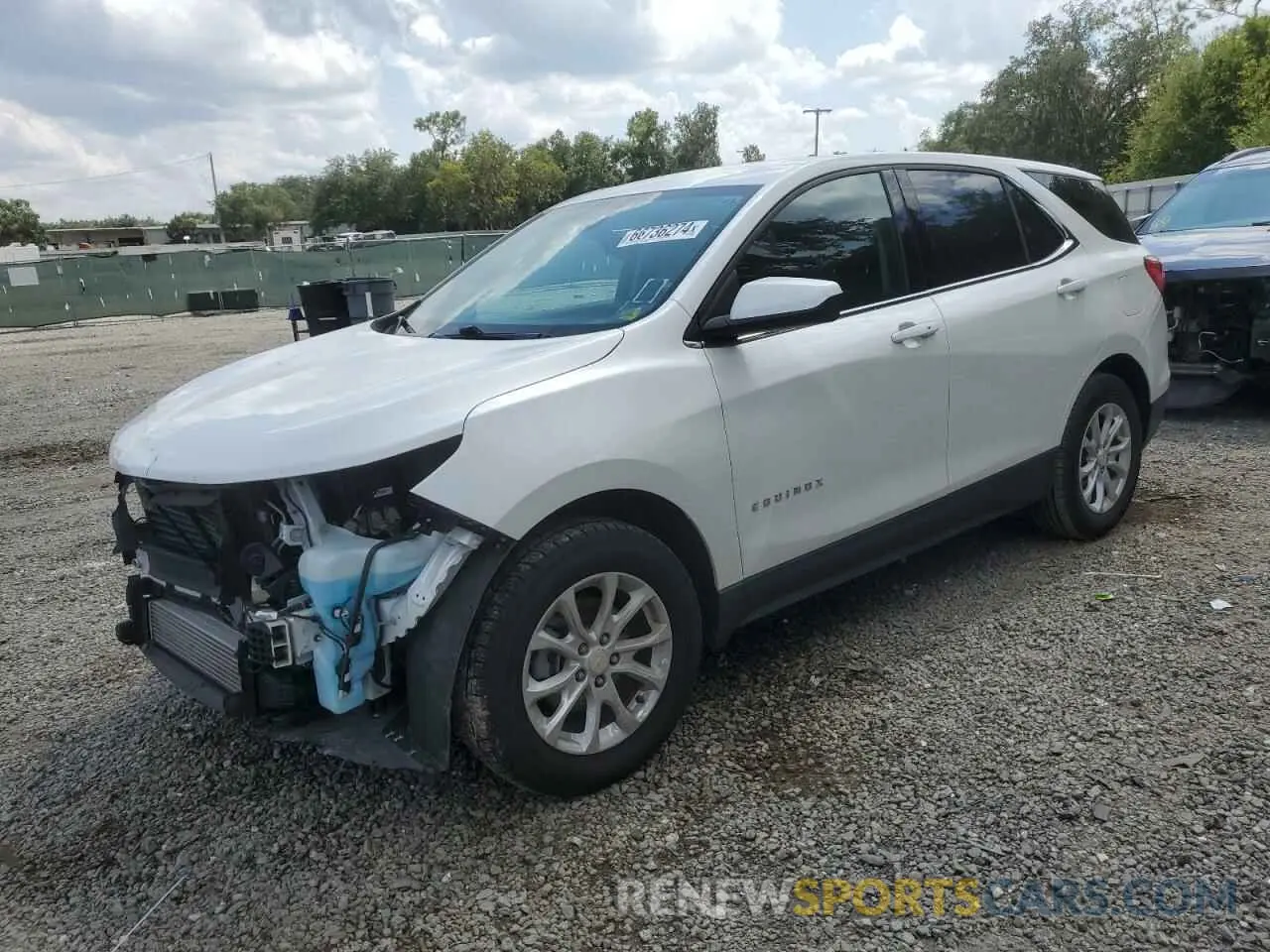 1 fotografías del automóvil dañado 3GNAXUEVXLS639907 CHEVROLET EQUINOX 2020