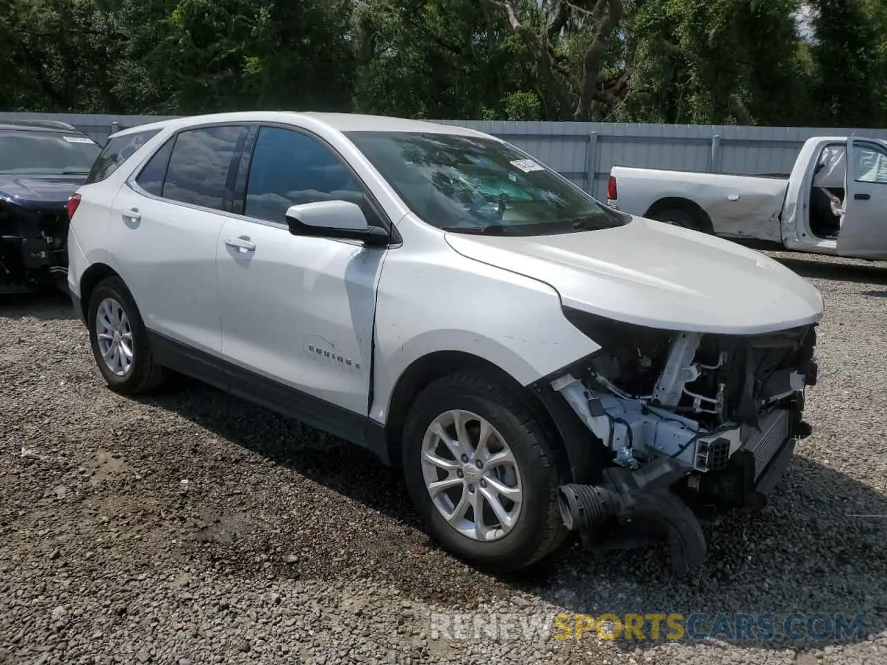 4 fotografías del automóvil dañado 3GNAXUEVXLS639907 CHEVROLET EQUINOX 2020