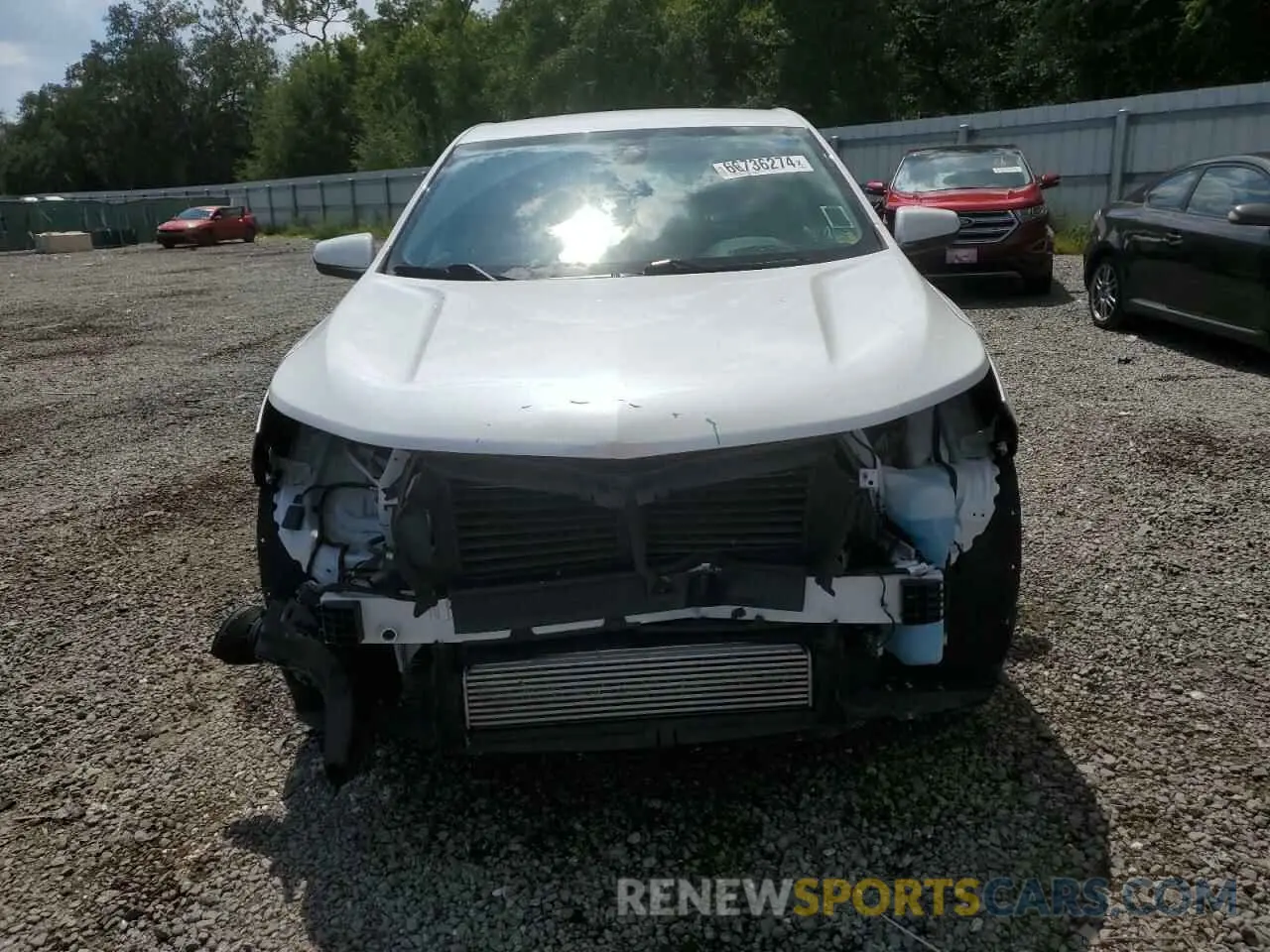 5 fotografías del automóvil dañado 3GNAXUEVXLS639907 CHEVROLET EQUINOX 2020