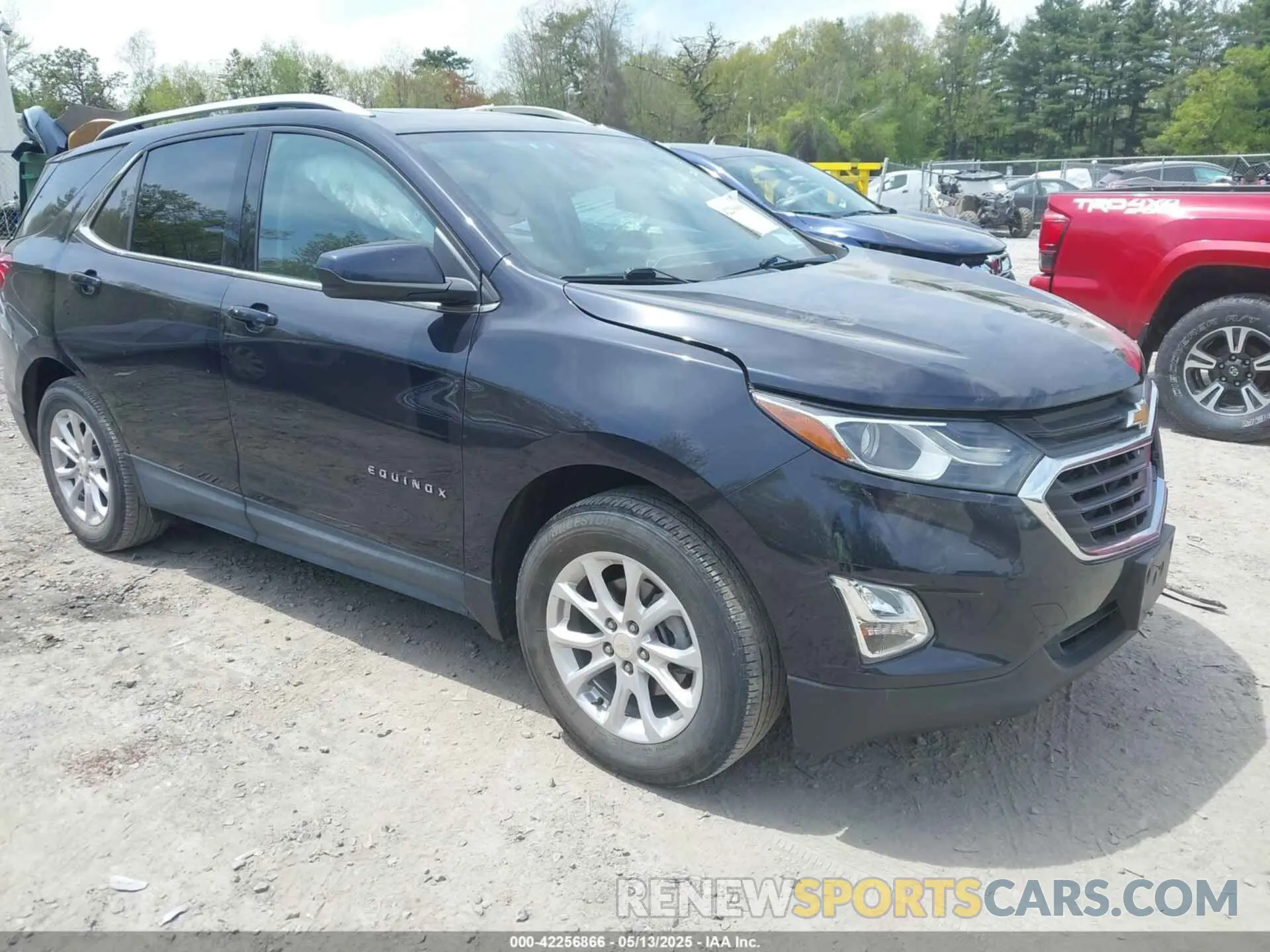 1 fotografías del automóvil dañado 3GNAXUEVXLS655671 CHEVROLET EQUINOX 2020