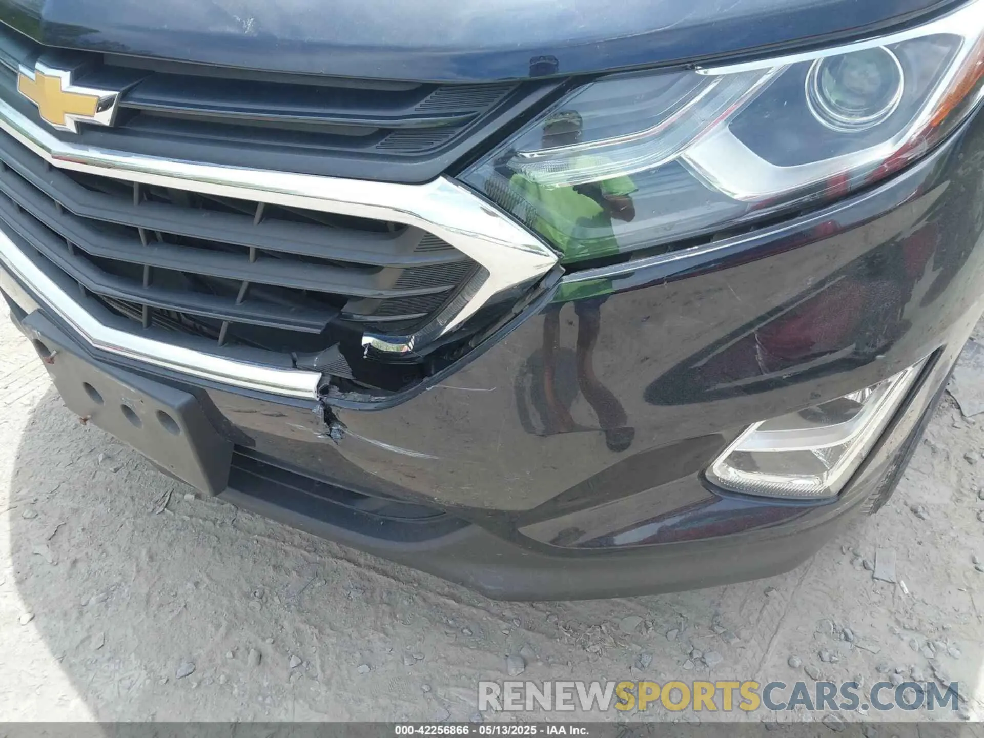 17 fotografías del automóvil dañado 3GNAXUEVXLS655671 CHEVROLET EQUINOX 2020