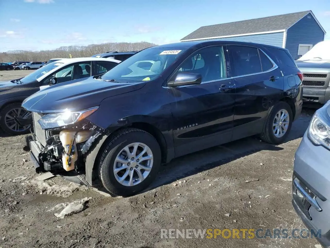 1 fotografías del automóvil dañado 3GNAXUEVXLS701337 CHEVROLET EQUINOX 2020