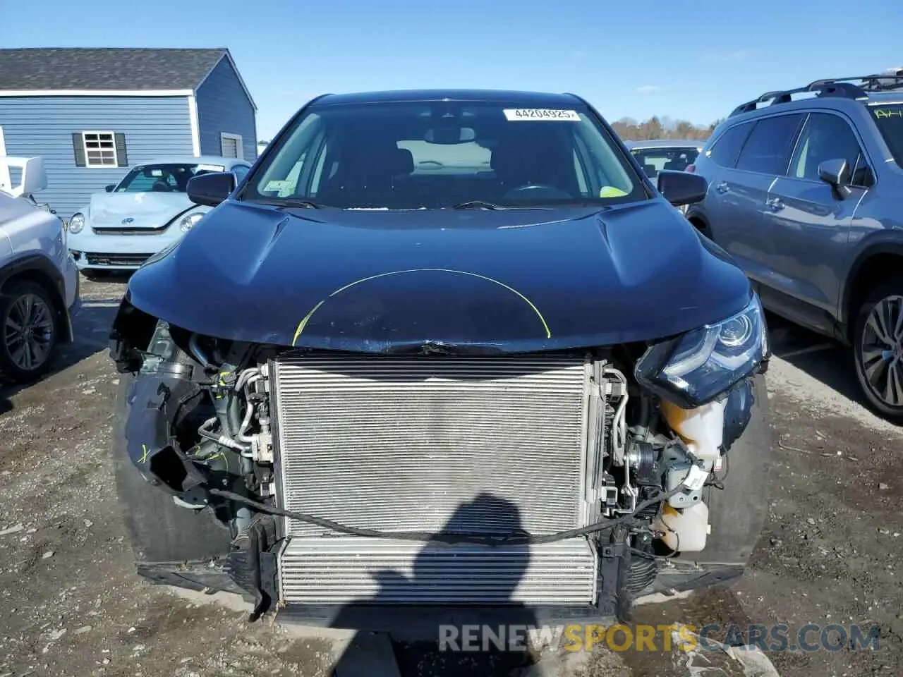 5 fotografías del automóvil dañado 3GNAXUEVXLS701337 CHEVROLET EQUINOX 2020