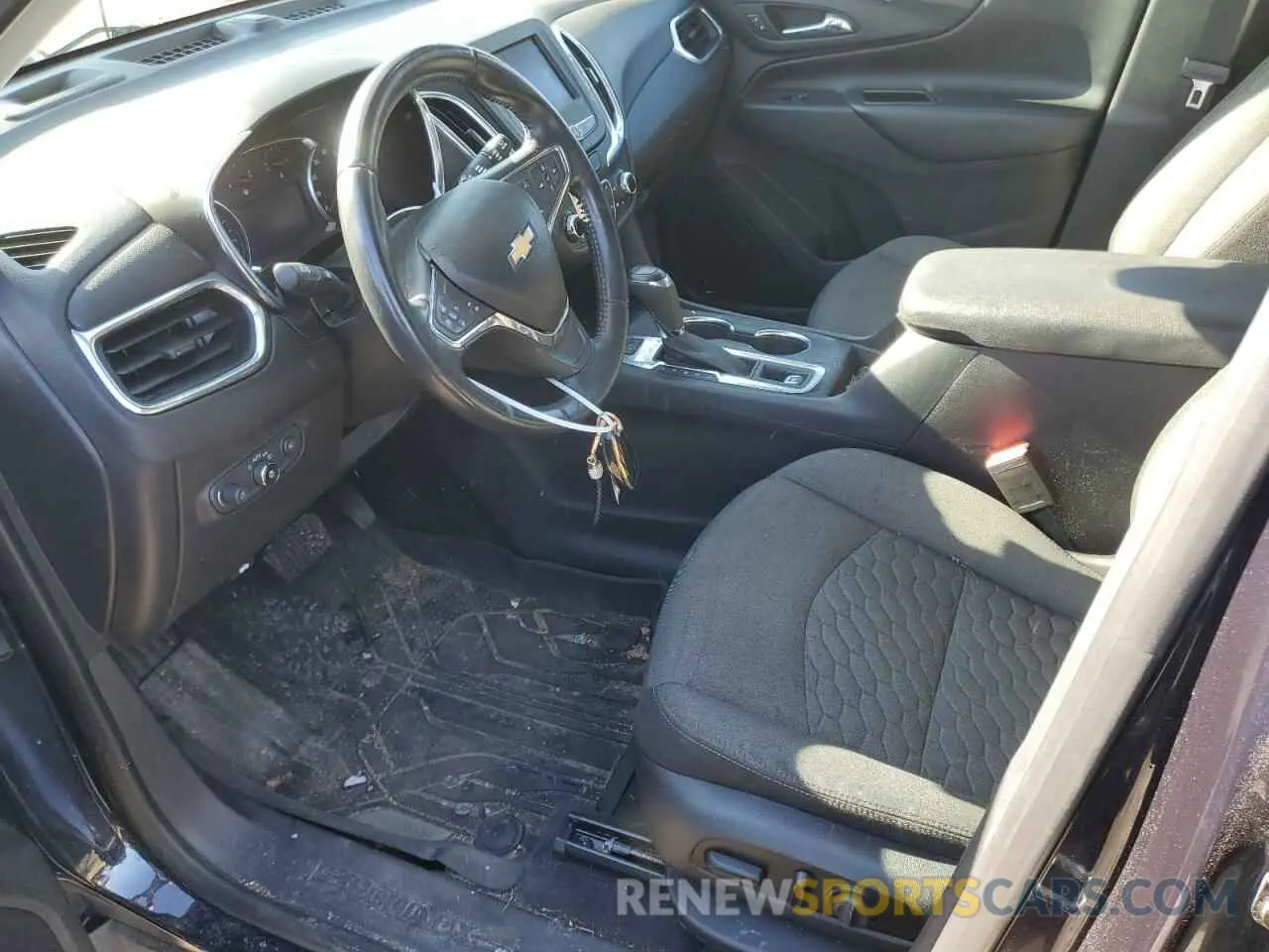 7 fotografías del automóvil dañado 3GNAXUEVXLS701337 CHEVROLET EQUINOX 2020