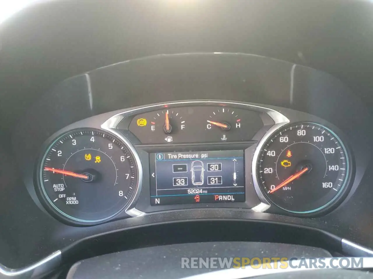 9 fotografías del automóvil dañado 3GNAXUEVXLS701337 CHEVROLET EQUINOX 2020