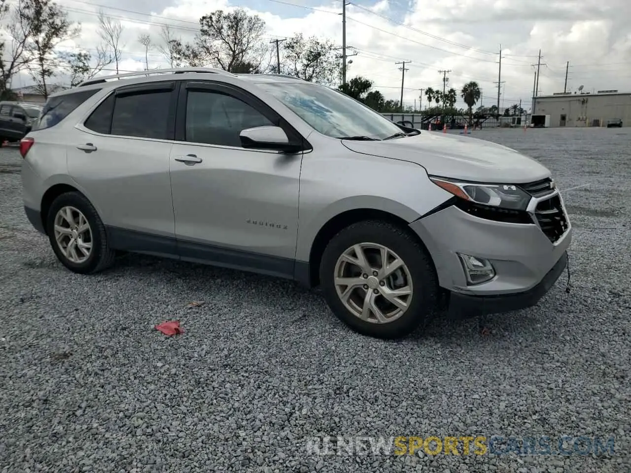 4 fotografías del automóvil dañado 3GNAXVEX5LL211650 CHEVROLET EQUINOX 2020