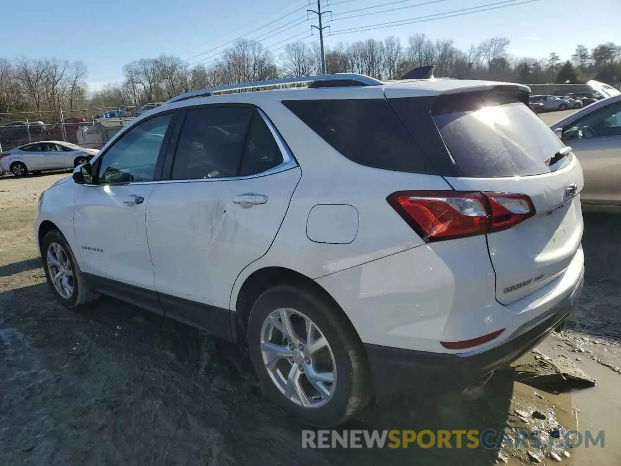 2 fotografías del automóvil dañado 3GNAXVEX5LS513753 CHEVROLET EQUINOX 2020