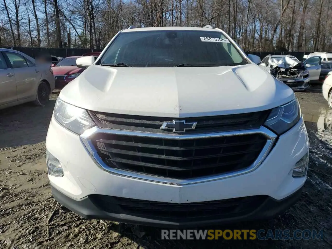 5 fotografías del automóvil dañado 3GNAXVEX5LS513753 CHEVROLET EQUINOX 2020