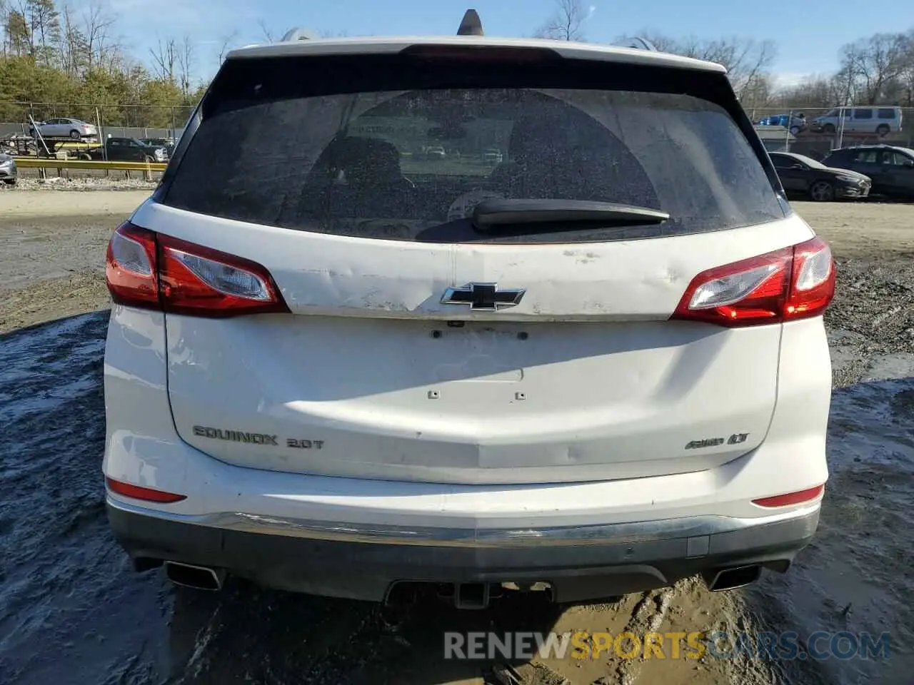 6 fotografías del automóvil dañado 3GNAXVEX5LS513753 CHEVROLET EQUINOX 2020