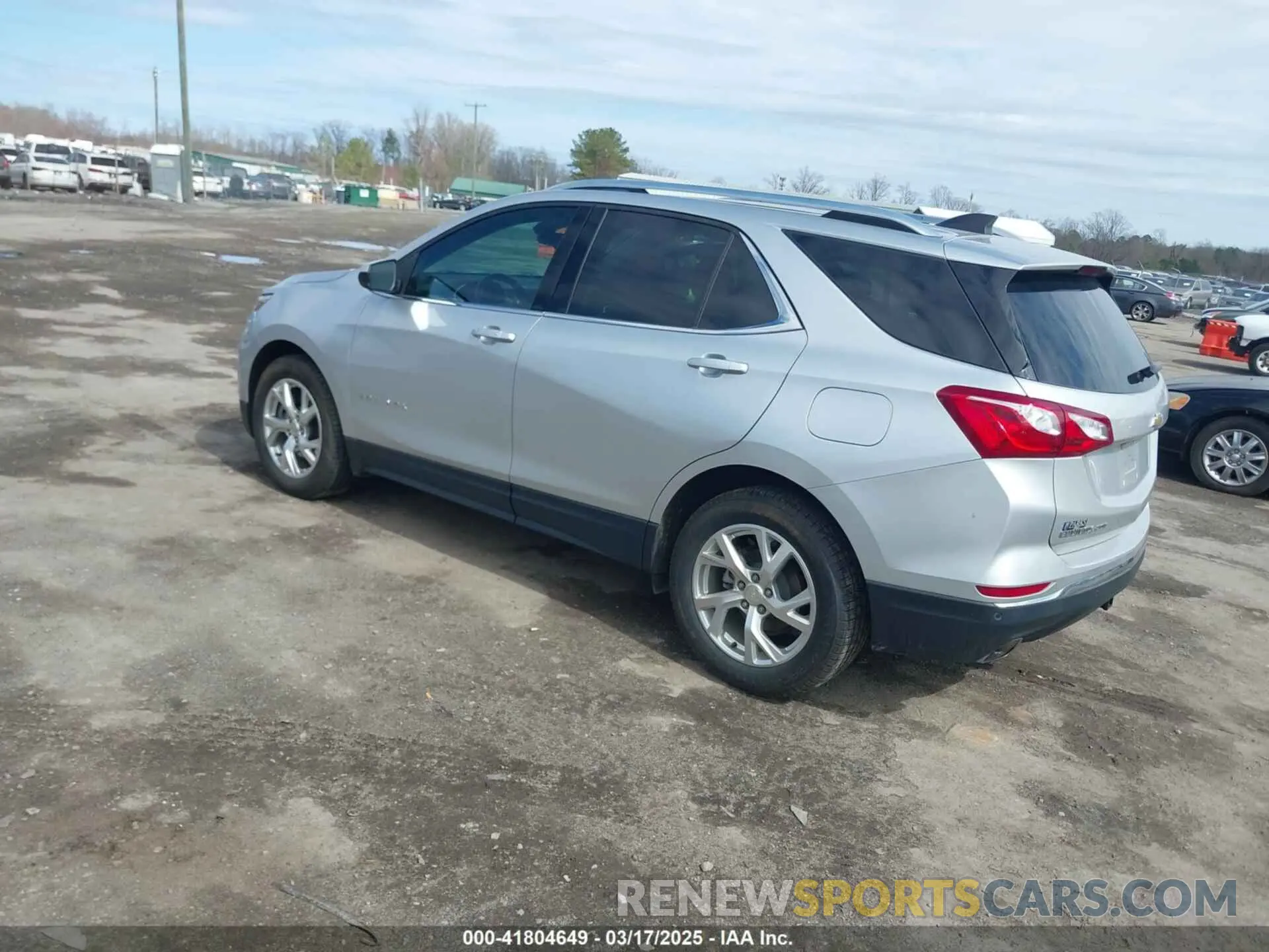 3 fotografías del automóvil dañado 3GNAXVEX8LS660861 CHEVROLET EQUINOX 2020