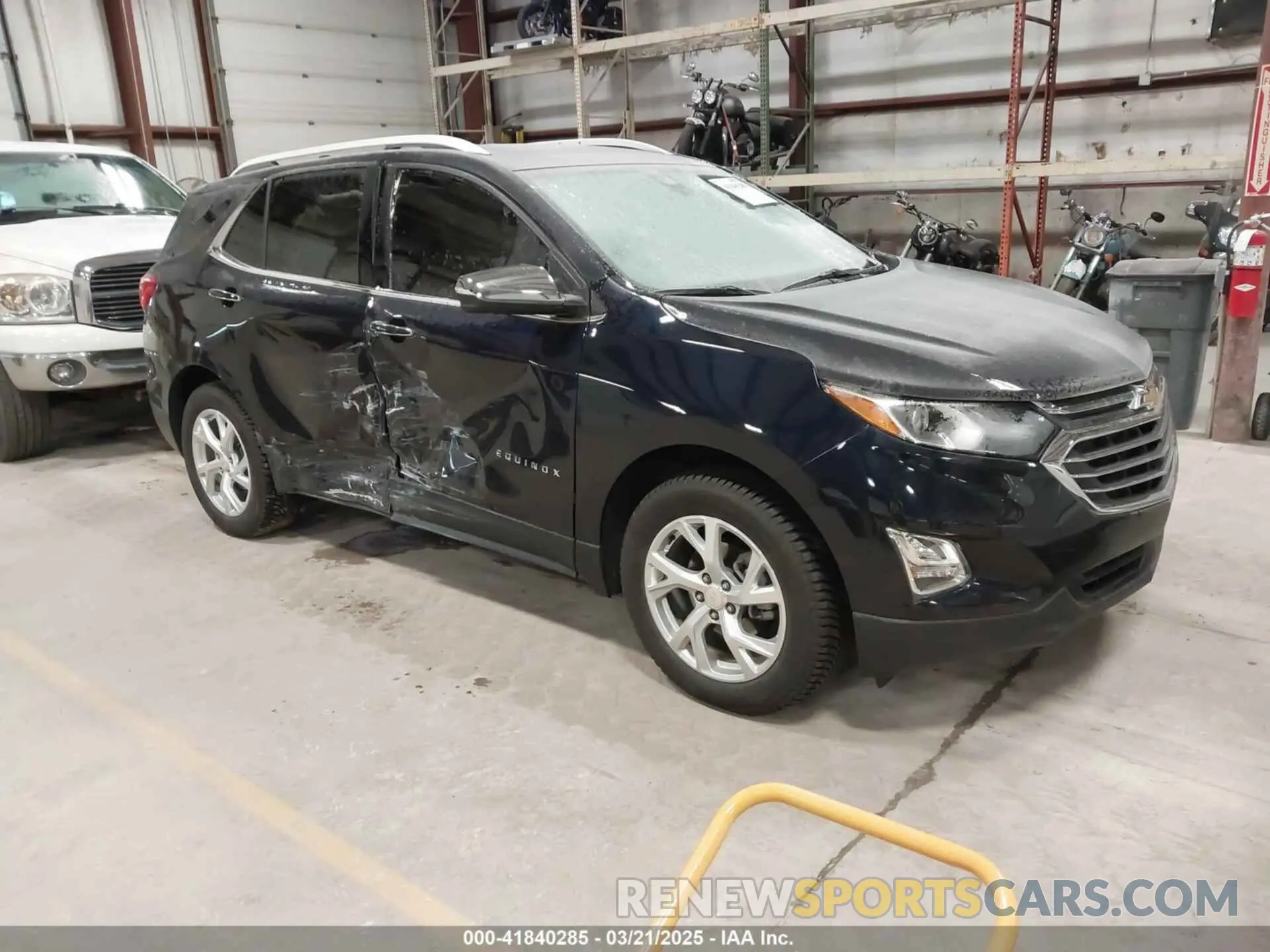 1 fotografías del automóvil dañado 3GNAXXEV2LS532402 CHEVROLET EQUINOX 2020