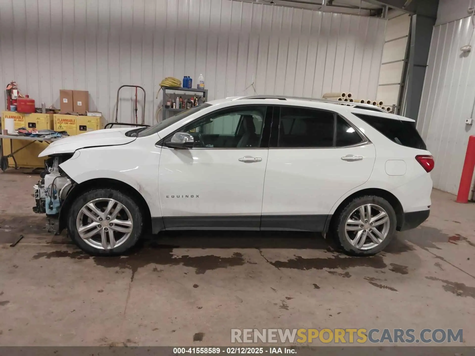 14 fotografías del automóvil dañado 3GNAXXEV3LS689534 CHEVROLET EQUINOX 2020