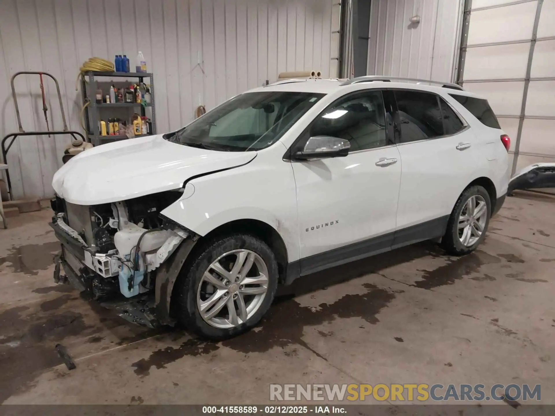 2 fotografías del automóvil dañado 3GNAXXEV3LS689534 CHEVROLET EQUINOX 2020
